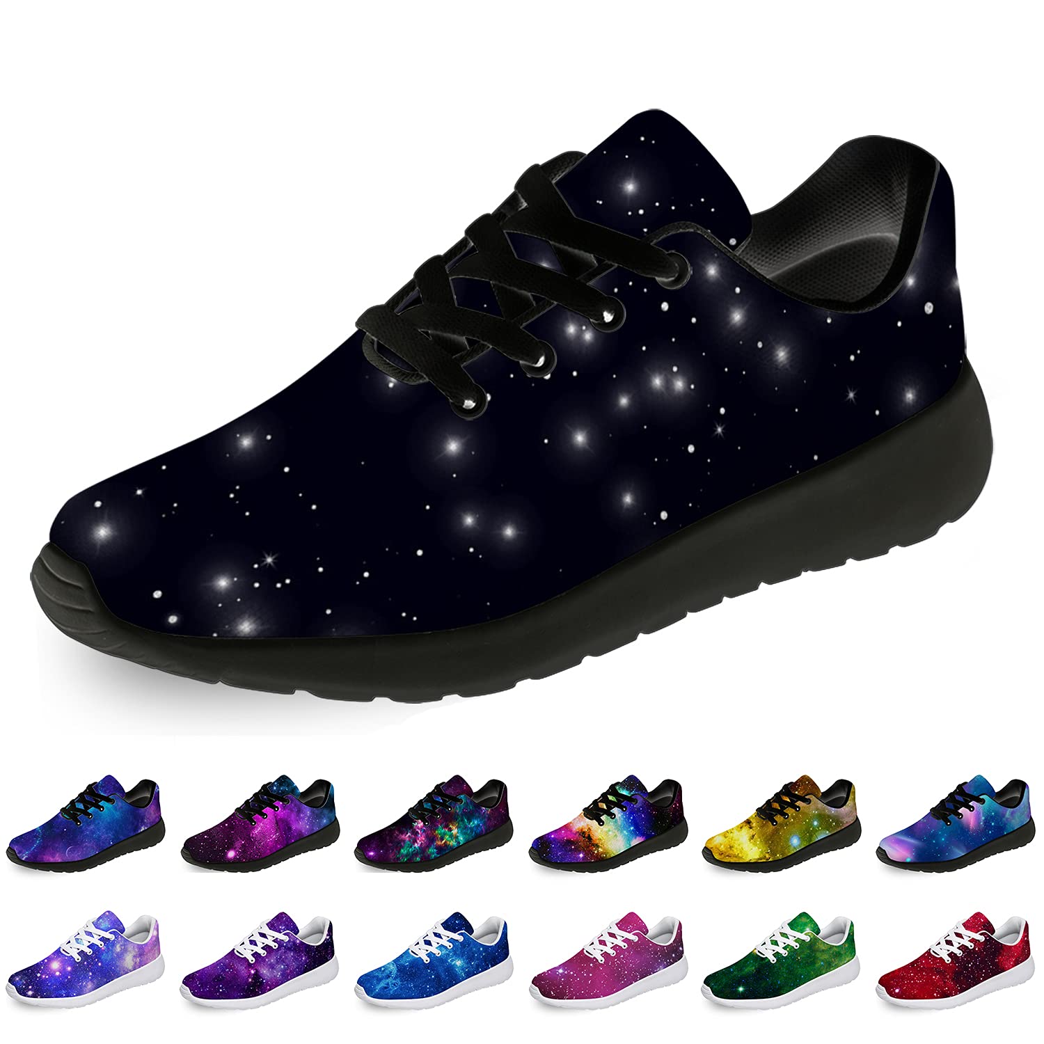 **Men's & Women's Galaxy Running Shoes - Breathable Athletic Sneakers for Tennis, Training & Walking - Perfect Gift for Active Lifestyles - Ideal for Gym, Jogging & Casual Wear**
