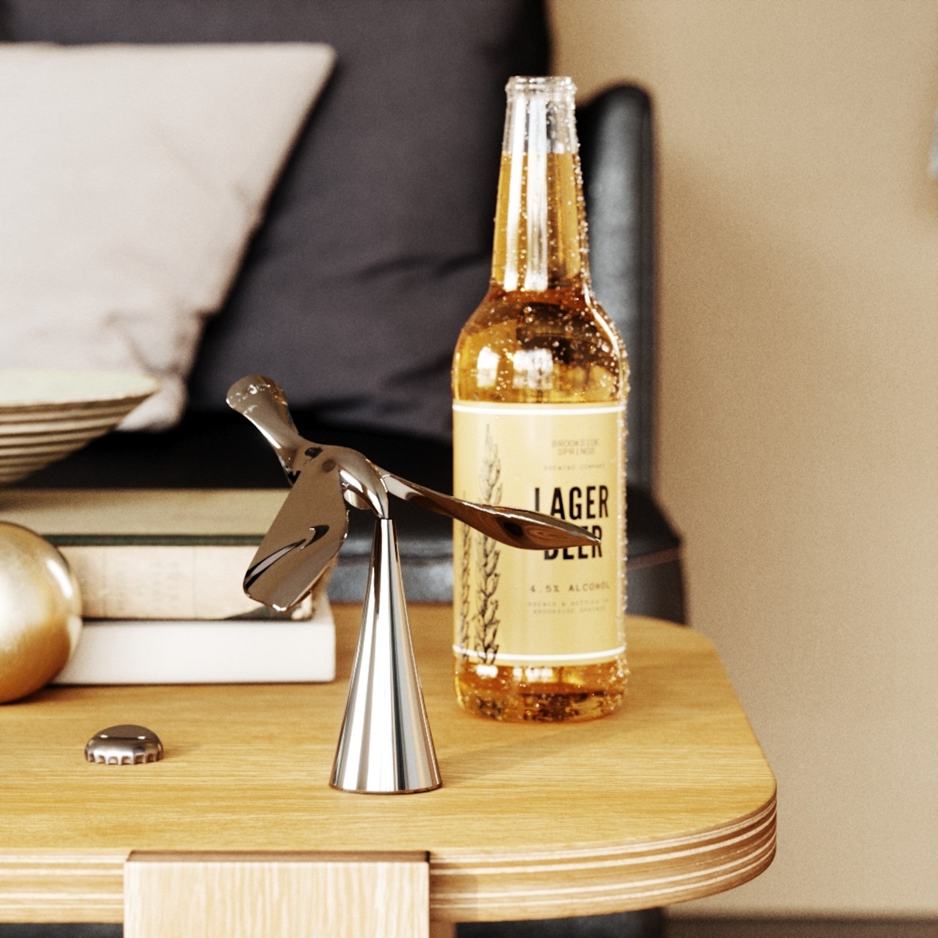 Funny Tipsy Balancing Bottle Opener - Cool Bar Gadget for Beer & Wine Bottles - Perfect for Parties, Gifts & Home Bar Accessories