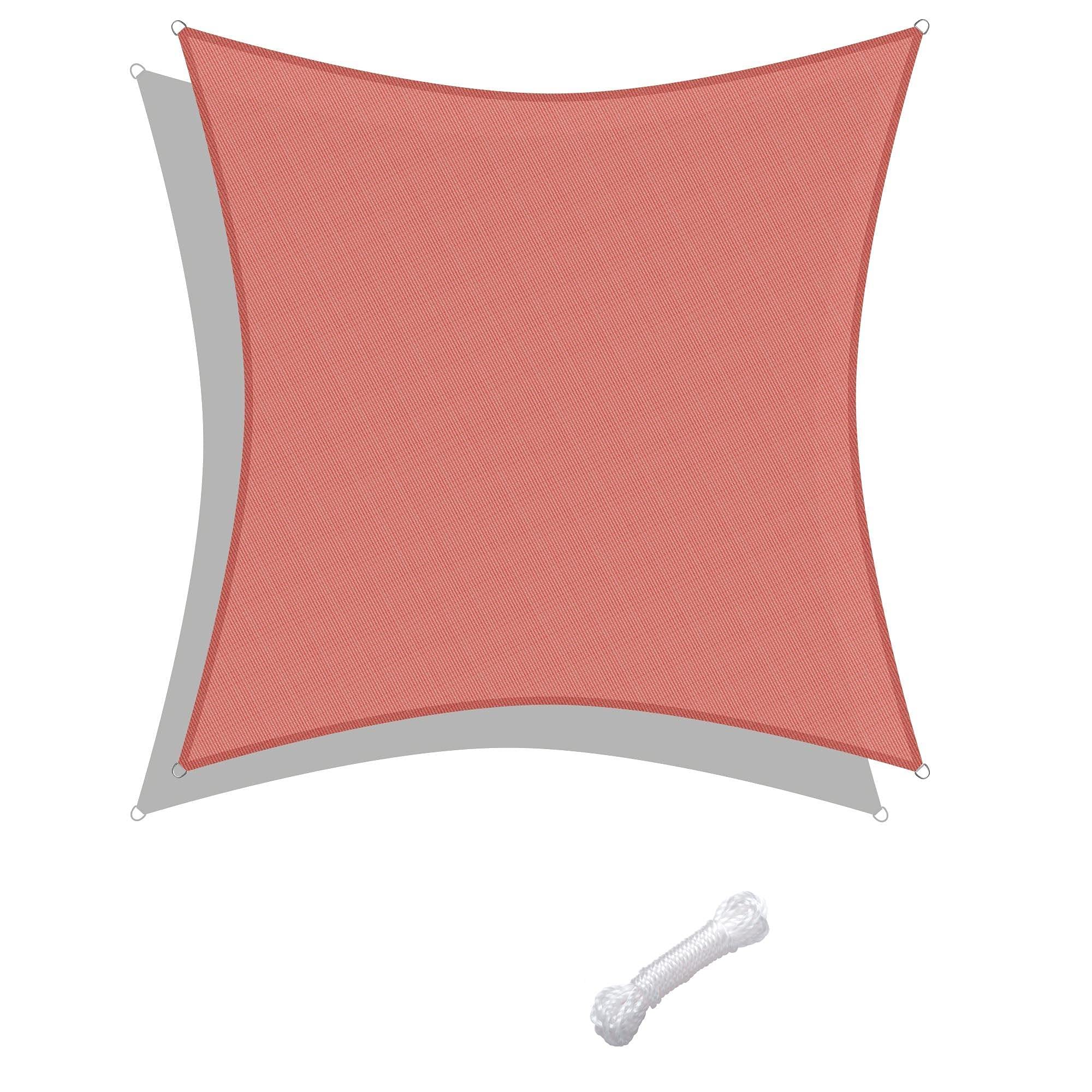 1PC UV Block Sun Shade Sail Outdoor Canopy Cover - Triangle, Square & Rectangle Shapes for Beach, Camping & Backyard Use - Freestanding Shelter Tent with Sun Protection