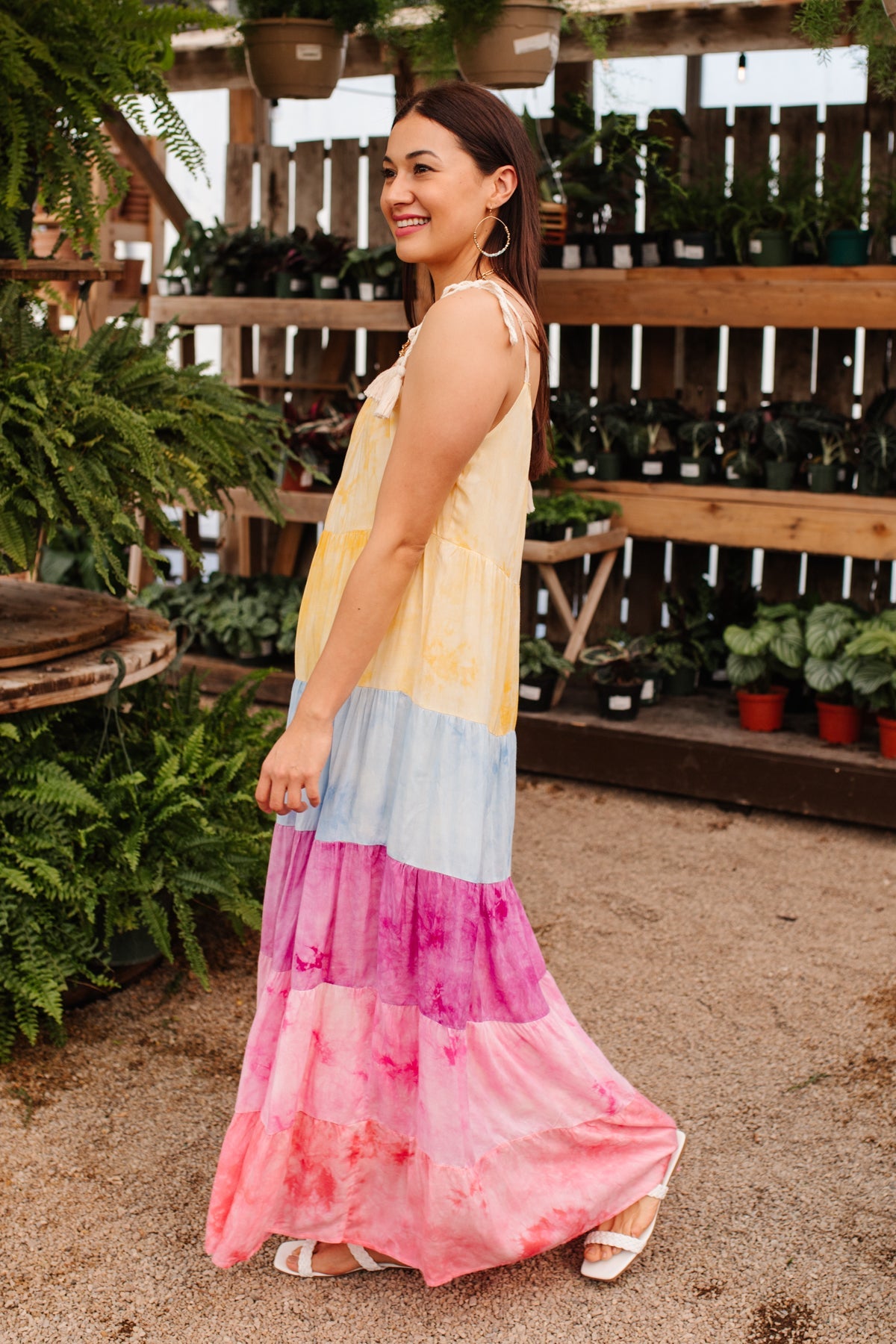 Caribbean Crush Dress - Flowy Summer Beach Dress for Women | Tropical Vacation Outfit, Boho Maxi Dress for Pool Party & Date Night