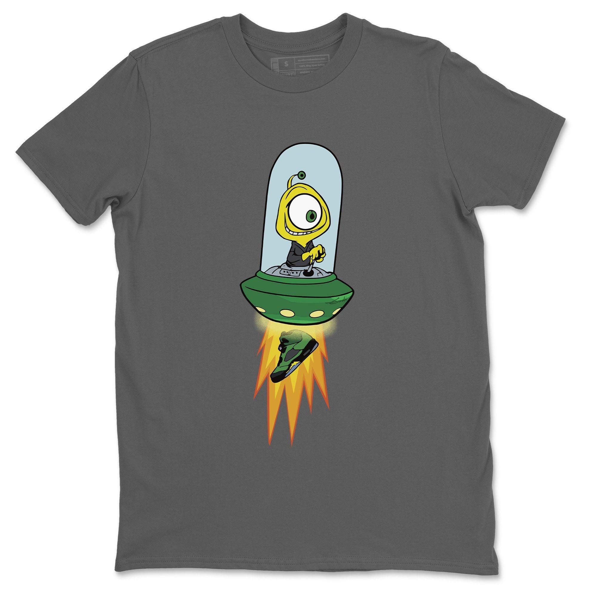 Alien Graphic T-Shirt for Men & Women | Oregon Ducks Fan Apparel | Matching Sneaker Outfits | Casual Streetwear & Game Day Fashion