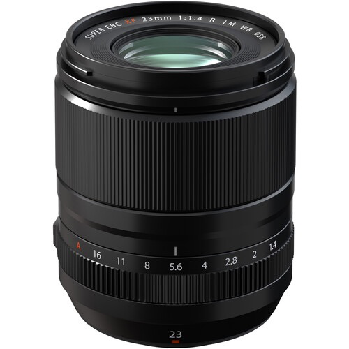 Fujifilm FUJINON XF 23mm F1.4 R LM WR Prime Lens - Fast Aperture for Stunning Portraits & Low Light Photography | Perfect for Street, Travel & Documentary Shooting
