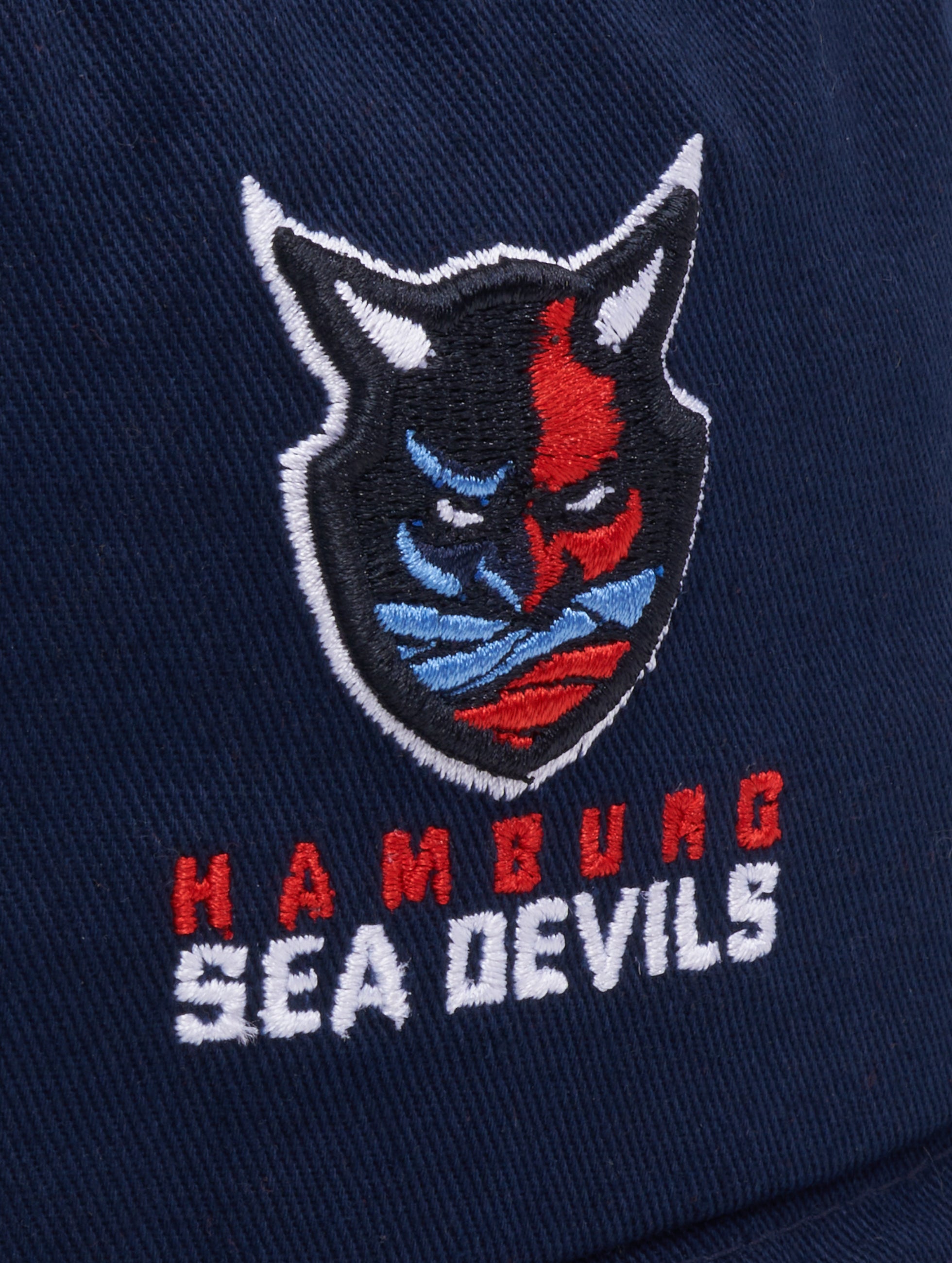 Navy Blue Hamburg Sea Devils Bucket Hat for Men & Women - Adjustable Sun Hat for Outdoor, Beach, Fishing & Sports Fans