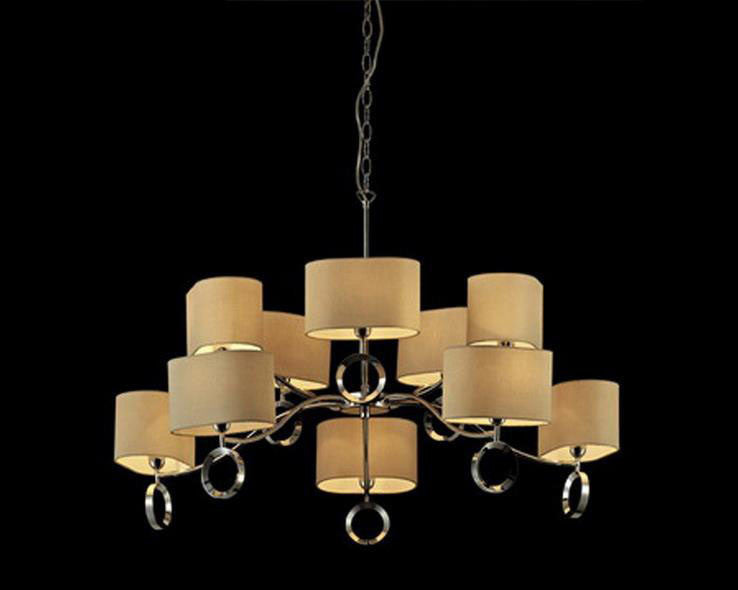 Grand Calan V2 Modern Crystal Chandelier - Elegant Ceiling Light Fixture for Dining Room, Living Room & Bedroom Decor