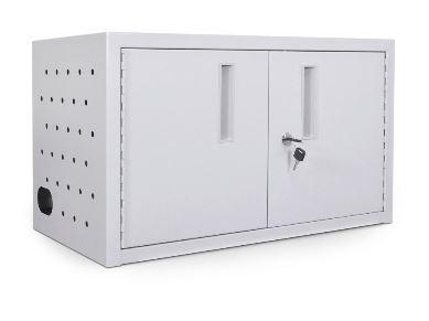 Luxor 16-Outlet Wall/Desk Charging Station with Power Strip - Organize & Charge 16 Tablets or Chromebooks - Perfect for Classrooms, Offices & Tech Labs