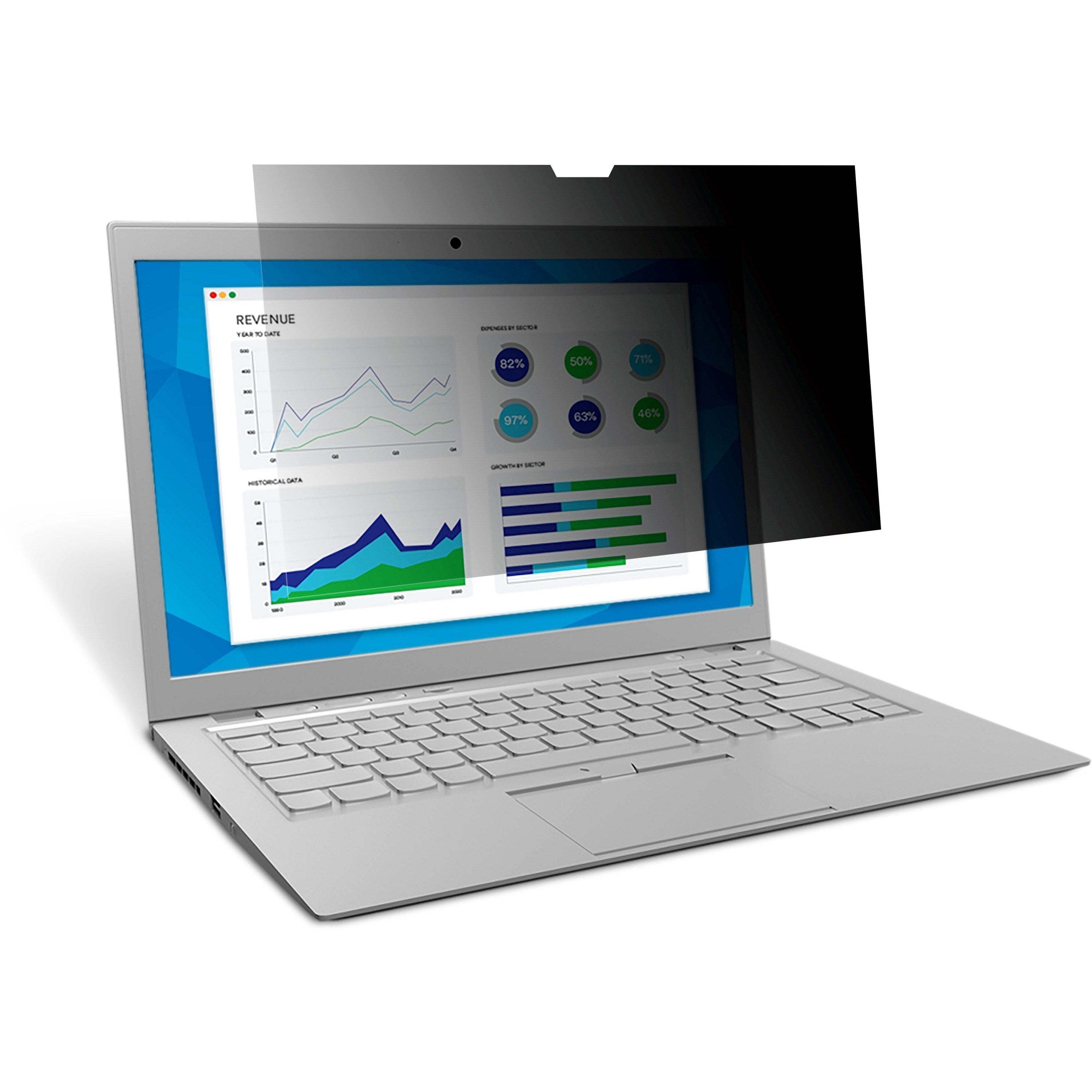 3M Privacy Screen Protector for Microsoft Surface Laptop 3 (13.5 Inch) - Anti-Glare, Anti-Spy COMPLY Filter for 3:2 Aspect Ratio Laptops - Perfect for Office Work, Banking & Public Use
