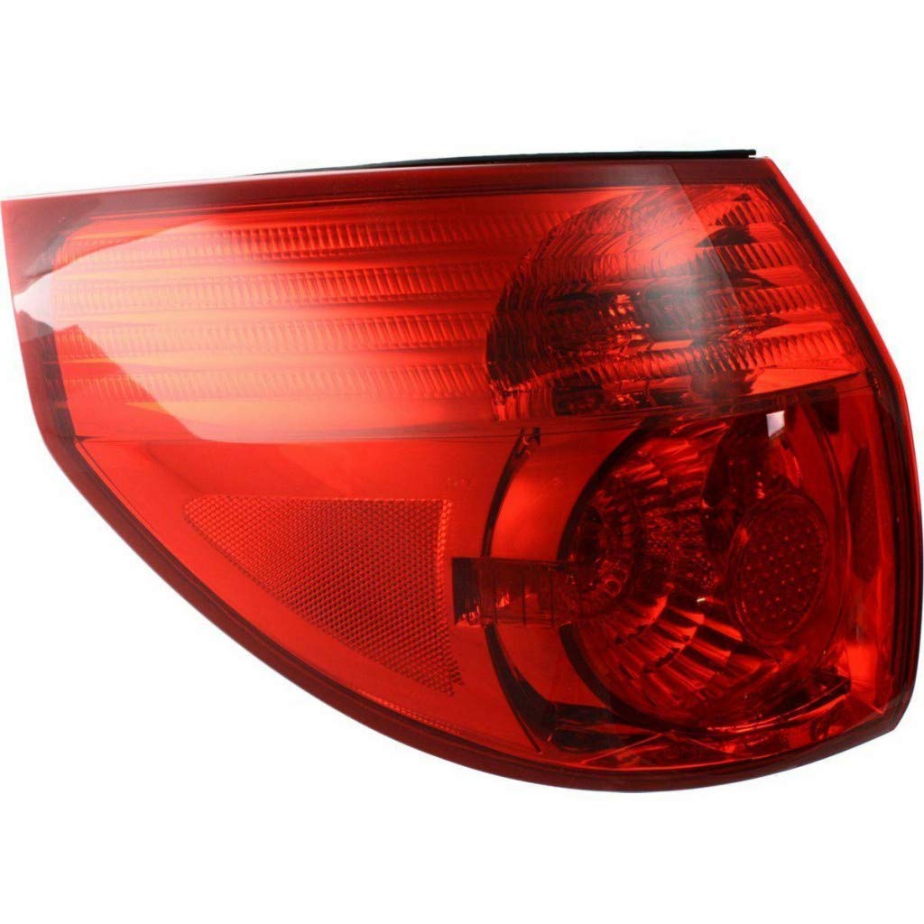 2006-2010 Toyota Sienna Pair Rear Tail Lights - Driver & Passenger Side (TO2804102 TO2805102 | 81560-AE020 81550-AE020) - Perfect for Replacement & Car Restoration Projects