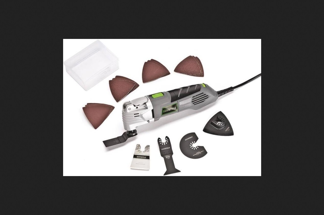 2.5A Oscillating Multi-Tool with Quick-Release - Perfect for DIY Projects, Home Repairs, and Woodworking