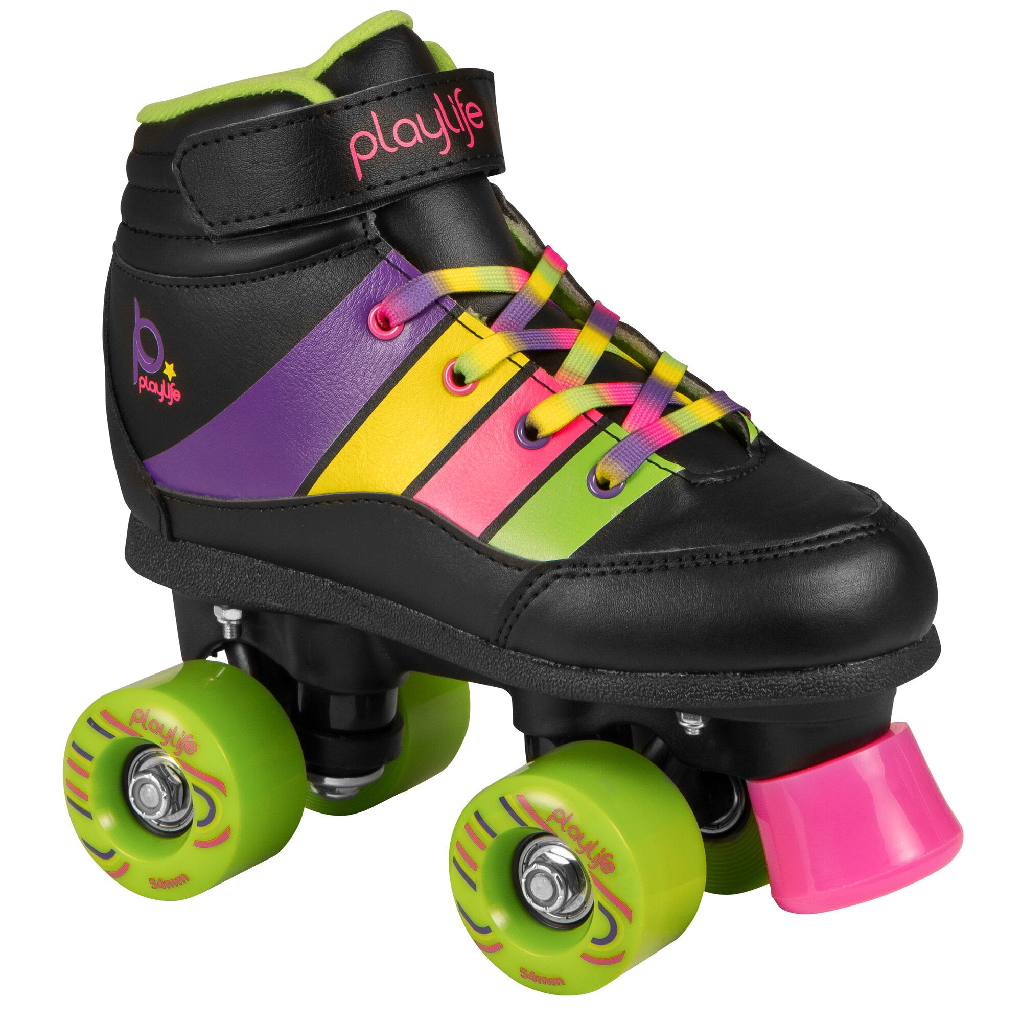Groove Kids Black Sneakers - Stylish & Comfortable Kids Shoes for School, Play & Everyday Wear