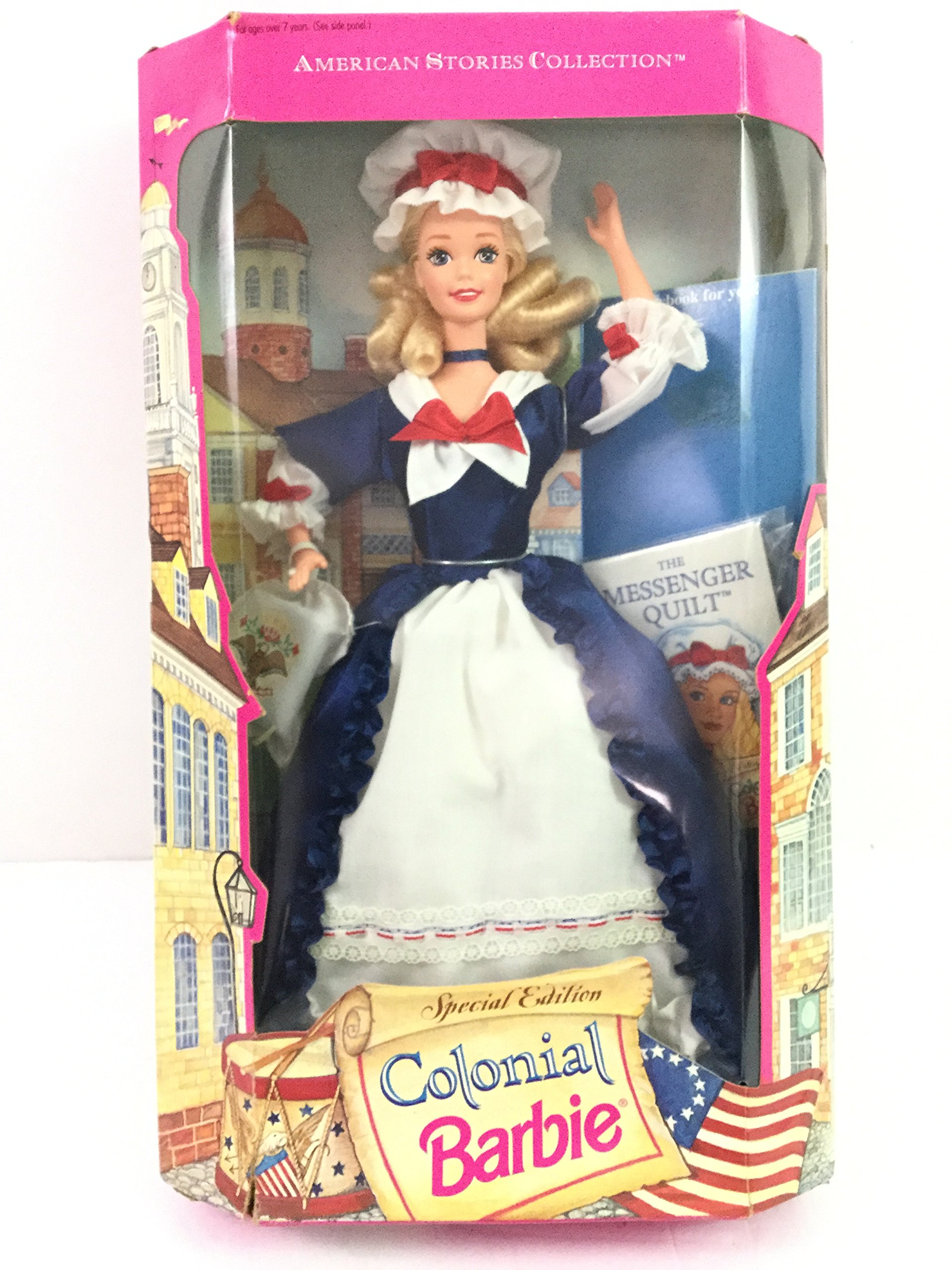 Special Edition Colonial Barbie Doll - Collectible Vintage Fashion Doll for Girls & Adults - Perfect for Display, Gifts, and Historical Play Scenes
