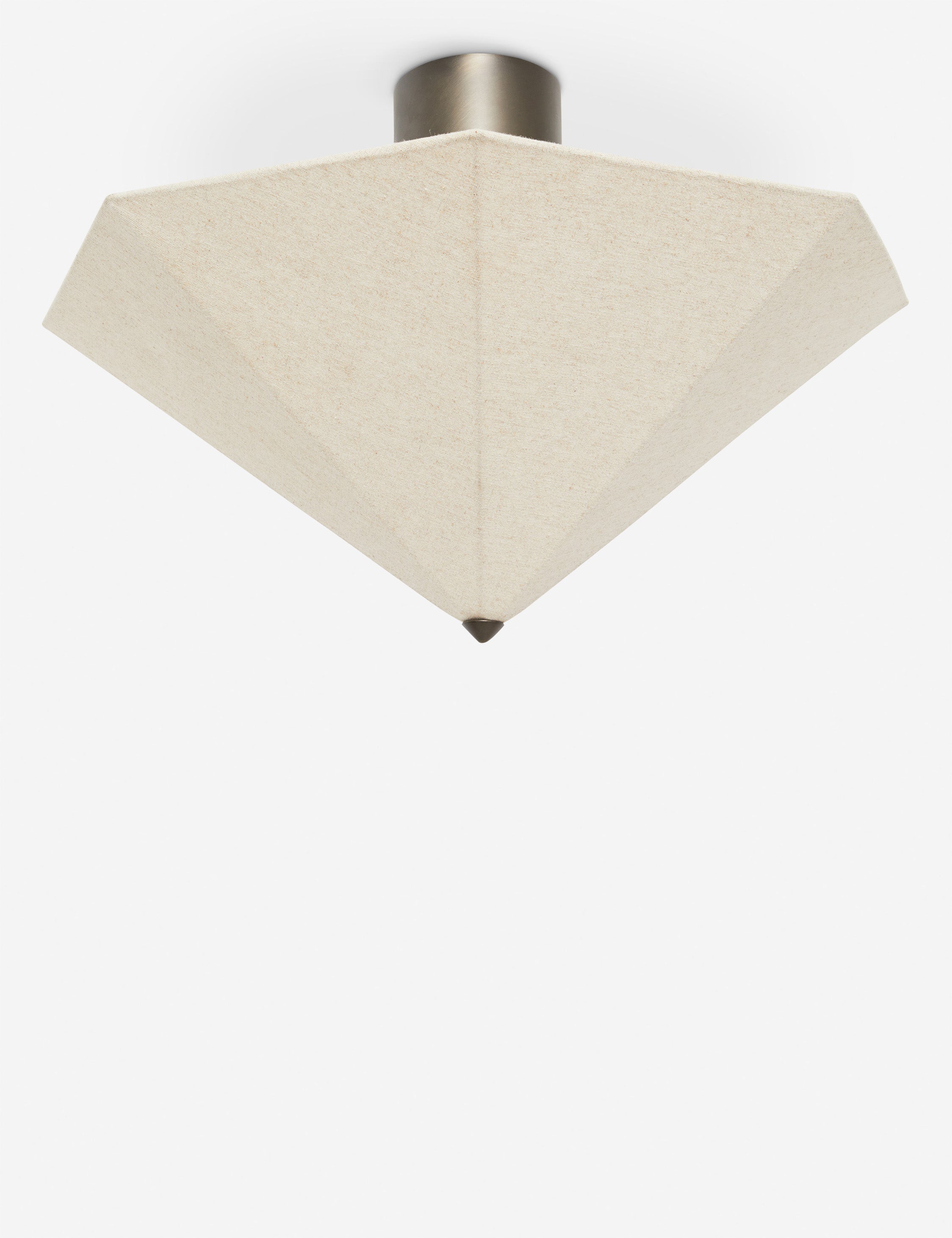Claude Flush Mount Light by DISC Interiors - Modern Ceiling Lighting Fixture for Bedroom, Living Room & Hallway