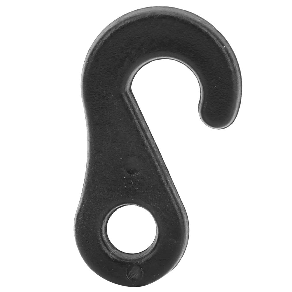 Durable S-Shape Hook - Corrosion Resistant PVC Tool for Tents, Camping & Outdoor Gear (3.2x2x0.5cm) - High Temperature Resistant Hanging Solution for Camping, Hiking & Home Organization