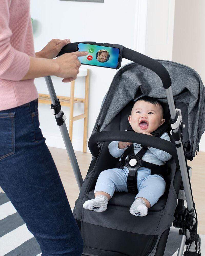 Skip Hop Universal Phone Holder - Hands-Free Car Mount for iPhone, Samsung & Smartphones - Perfect for Driving, Cooking & Workouts