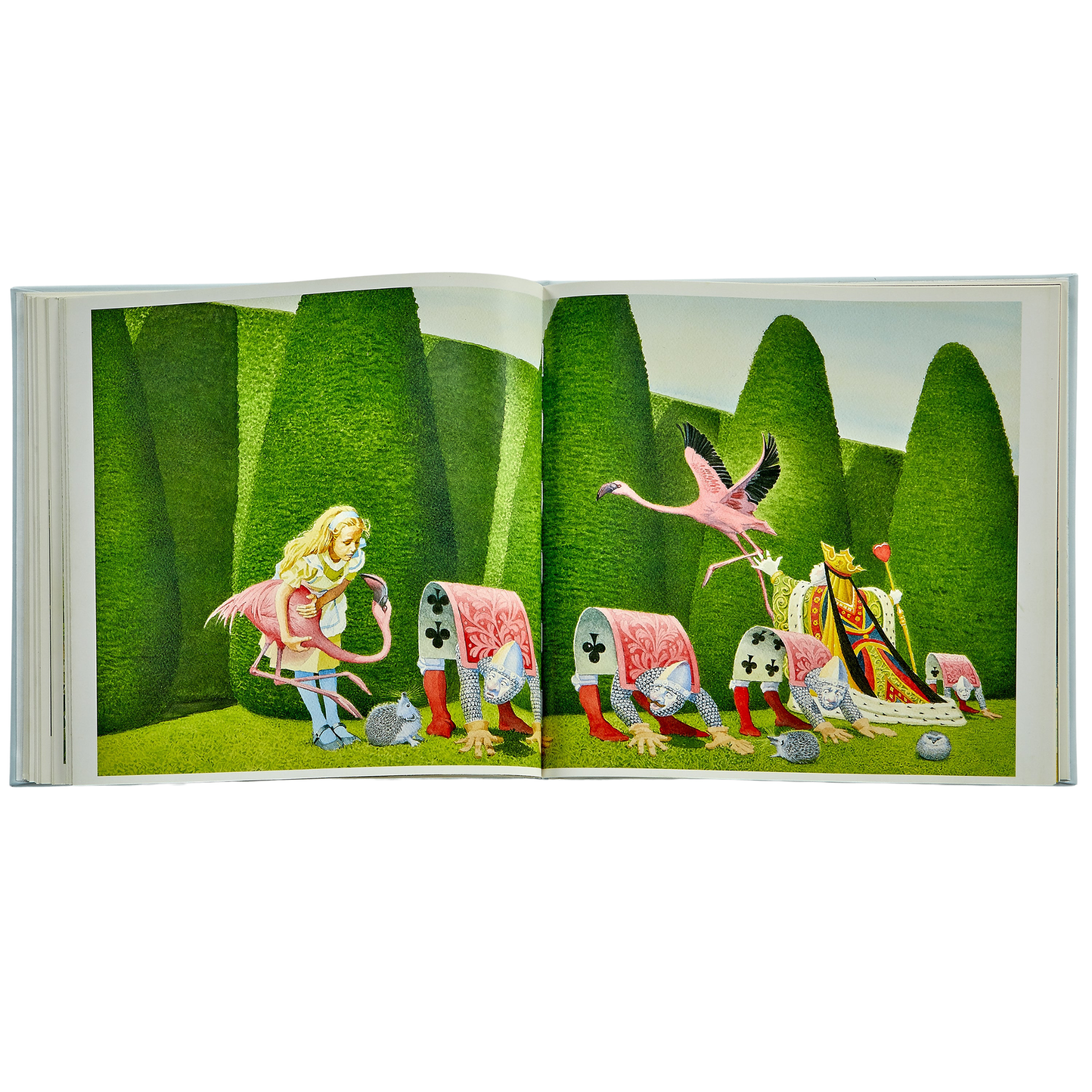 Alice's Adventures in Wonderland Hardcover Book - Premium Ice Bonded Leather Edition | Classic Fantasy Novel for Book Collectors & Literary Gifts
