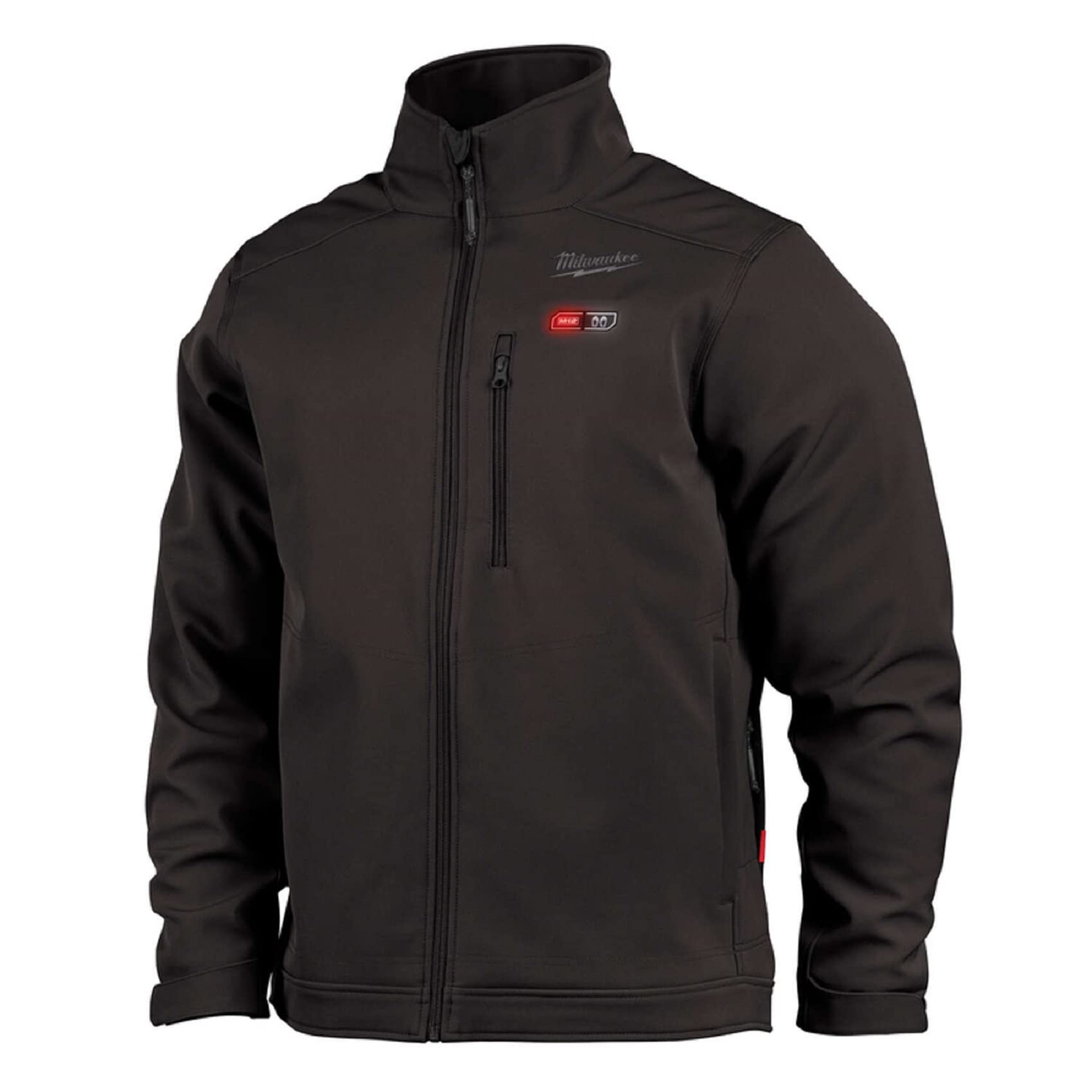 Milwaukee 204B-21XL M12 12V Heated Toughshell Jacket Kit - Black (XLarge) with 3Ah Lithium-Ion Battery & Charger | Winter Workwear for Construction & Outdoor Activities | Waterproof Heated Jacket for Cold Weather Jobs