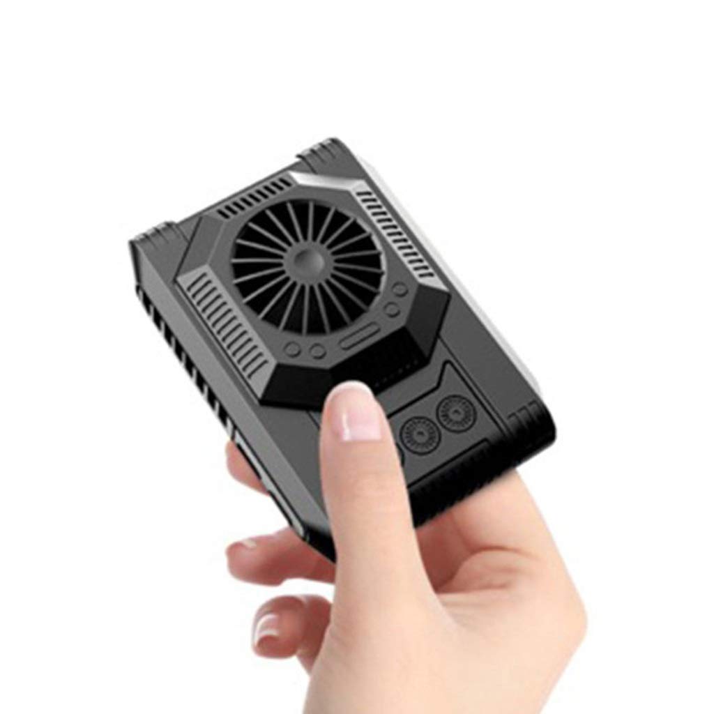 TOTOU Portable Semiconductor Cooling Pad for Smartphones & Tablets - Fast Heat Dissipation, USB-Powered Phone Cooler Fan - Perfect for Gaming, Streaming & Overheating Protection