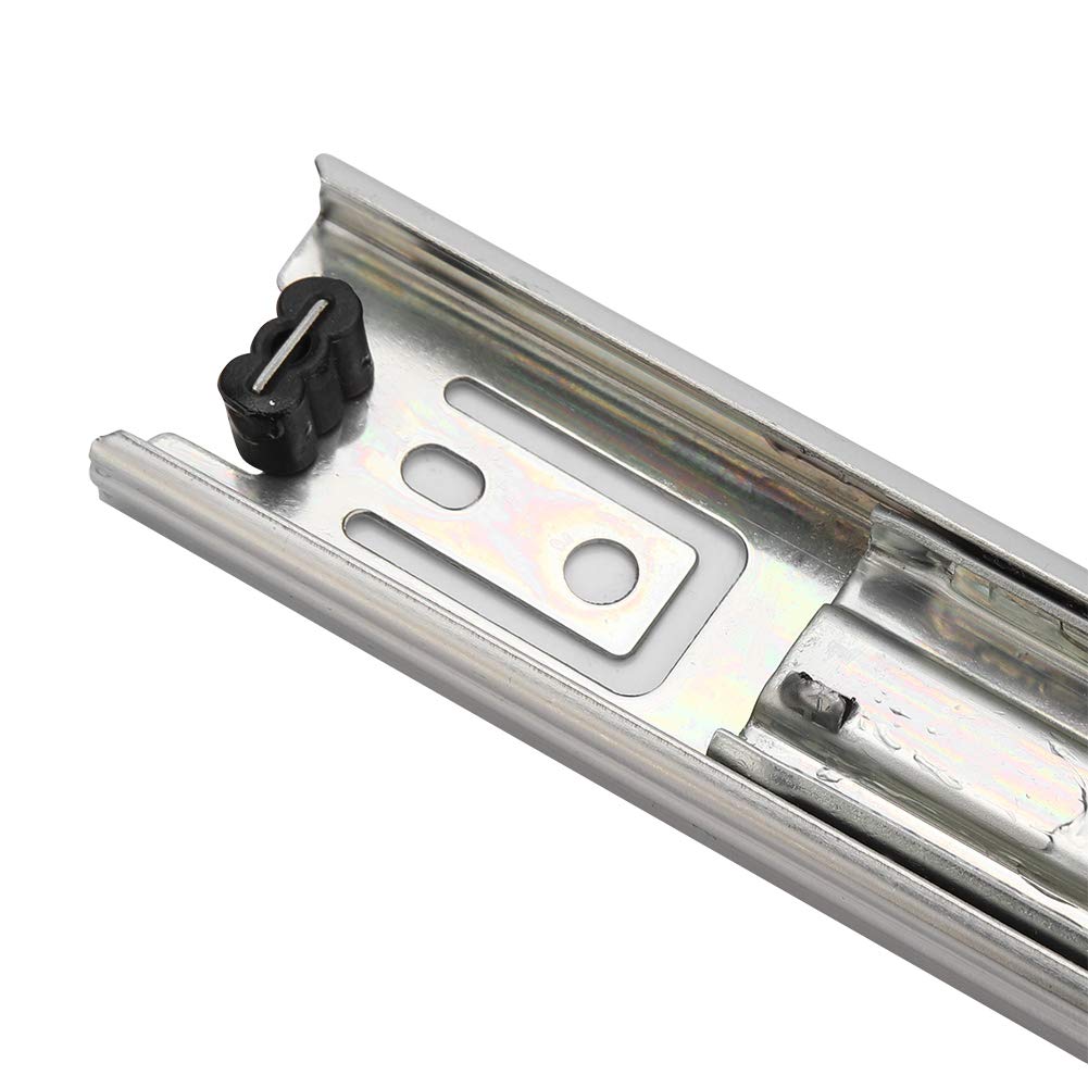 5 Inch Soft Close Ball Bearing Drawer Slides - 2 Pack Full Extension Side Mount Drawer Runners for Desk, Cabinet & Cupboard | Smooth Gliding Mini Rails for Furniture & Home Organization