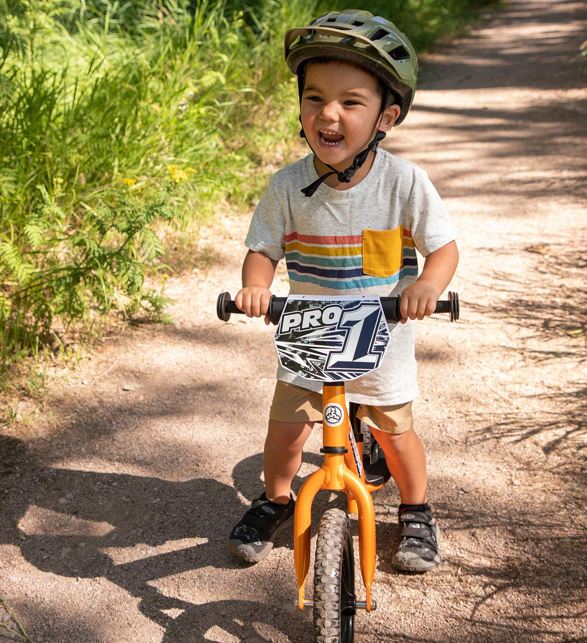 Strider 12 Pro Balance Bike for Kids Ages 1.5-5 Years - Lightweight Aluminum Frame No Pedal Toddler Bike for Learning to Ride - Perfect for Backyard, Park & Neighborhood Riding