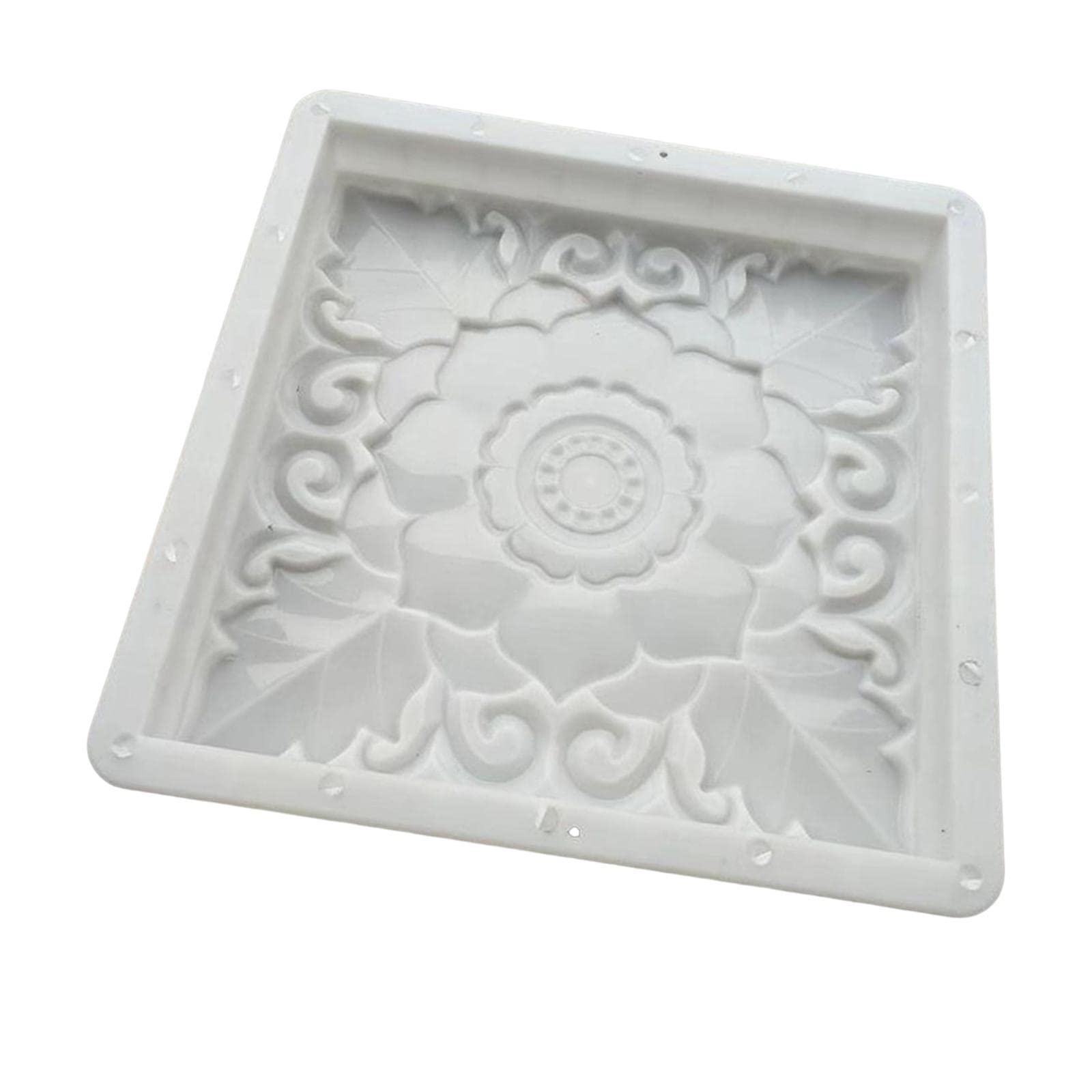 DIY Paving Road Maker - Retro Concrete Garden Pavement Tile 40x40cm for Patio, Walkway & Lawn | Perfect for Outdoor Landscaping & Pathway Projects