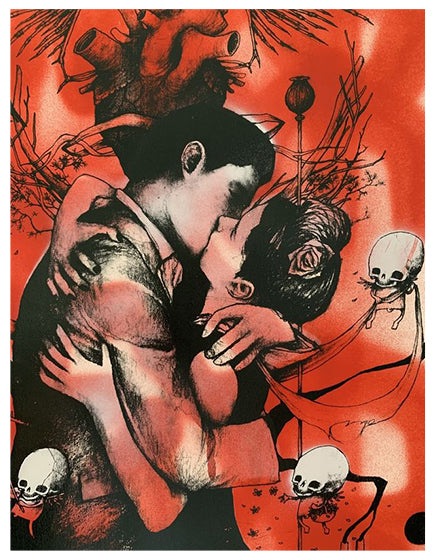 DRAN - AMOR ES ETERNO FIRE RED EDITION Perfume for Women, Long-Lasting Floral Scent, Valentine's Day Gift, Date Night & Special Occasions