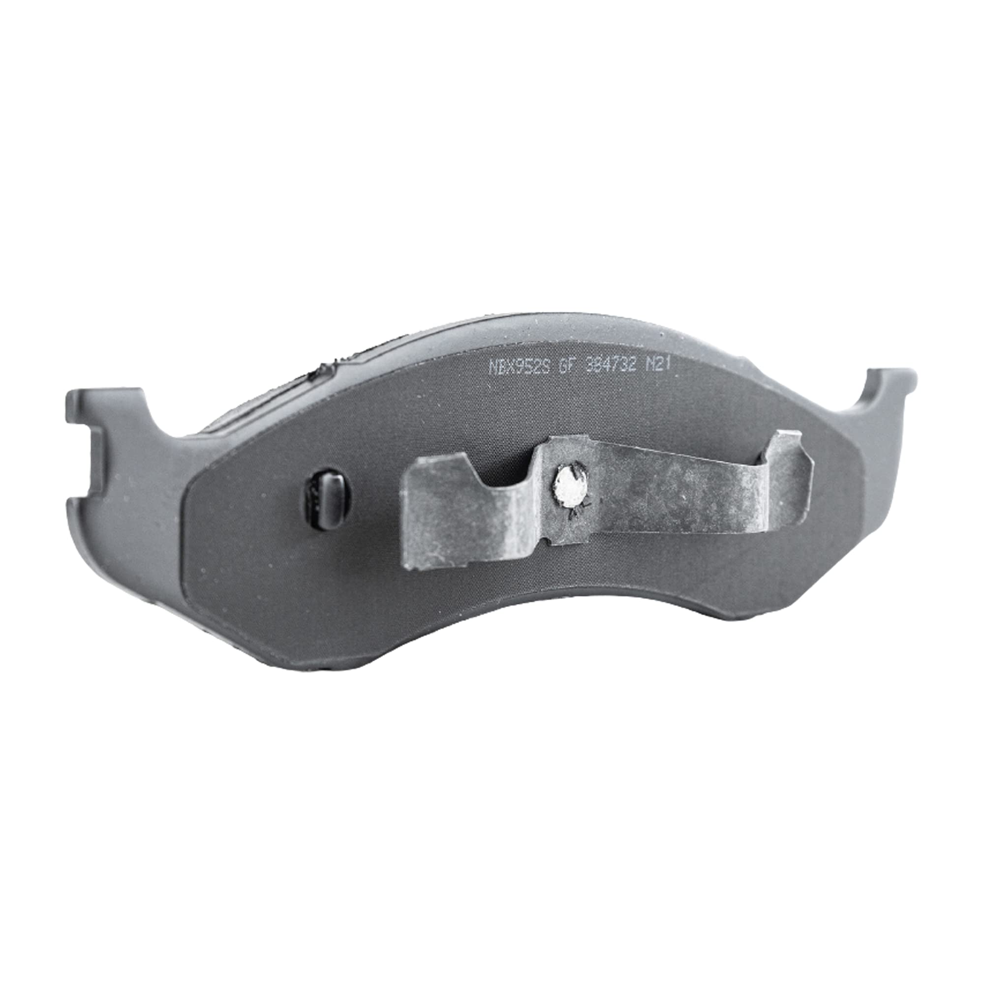 Garage-Pro Brake Pad Set - Front, Fits 1990-1993 Jeep Wrangler, Cherokee, Comanche & 1990 Wagoneer - Includes Shims & Hardware - Perfect for Off-Roading, Daily Commuting & Heavy-Duty Use