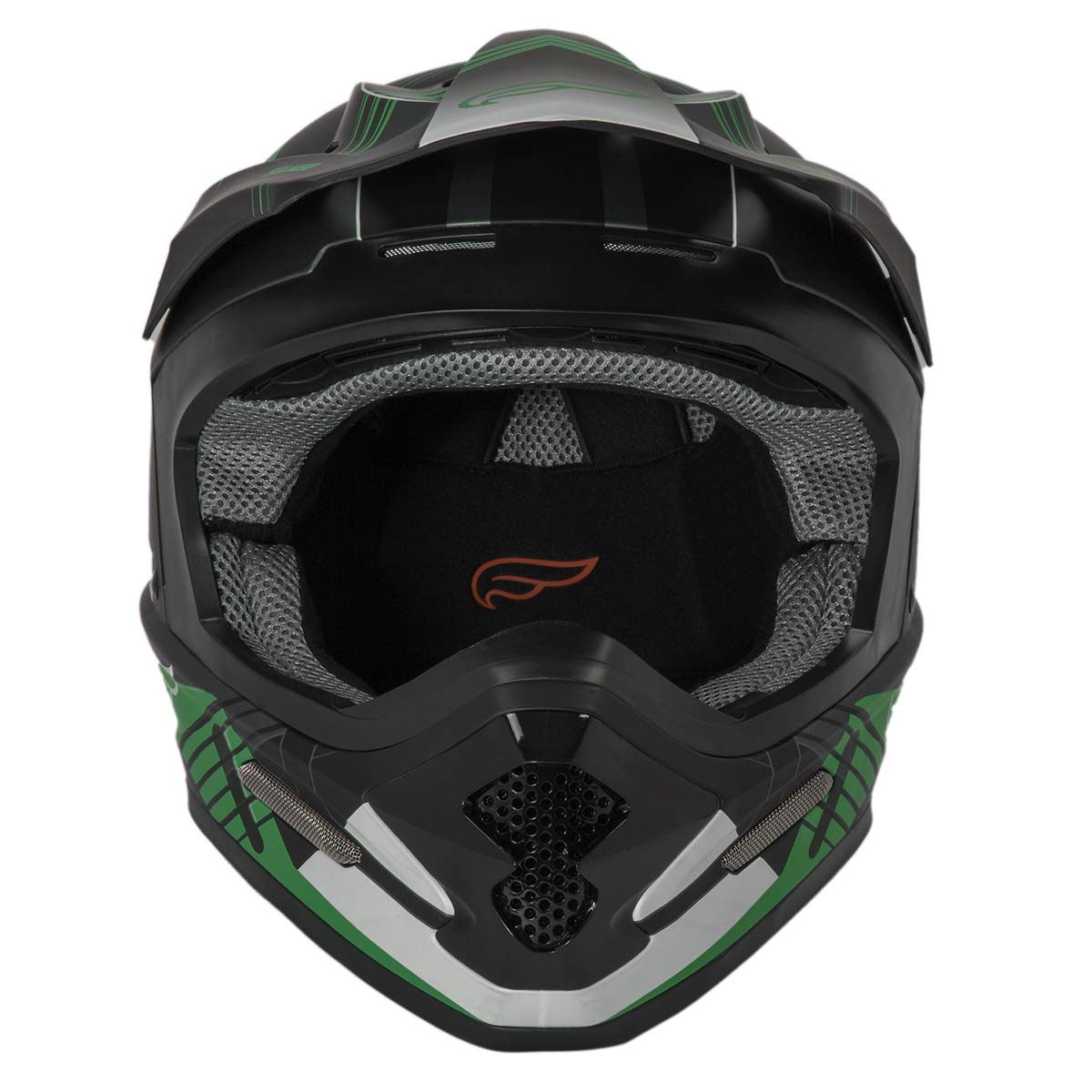 Fulmer Zen Adult MX Helmet - High-Performance Motorcycle Helmet for Off-Road & Street Riding - Durable & Comfortable for Racing, Adventure & Daily Commute