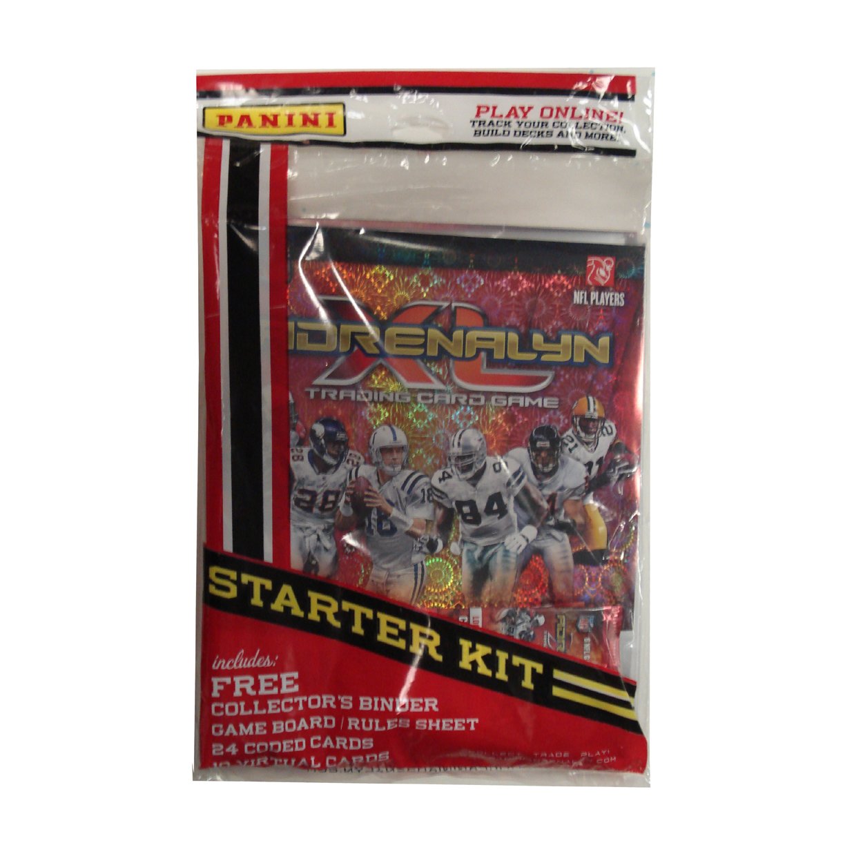 NFL 2010 Adrenalyn Starter Pack - Complete Trading Card Game Set for Football Fans | Perfect for Collectors, Gifts & Game Nights