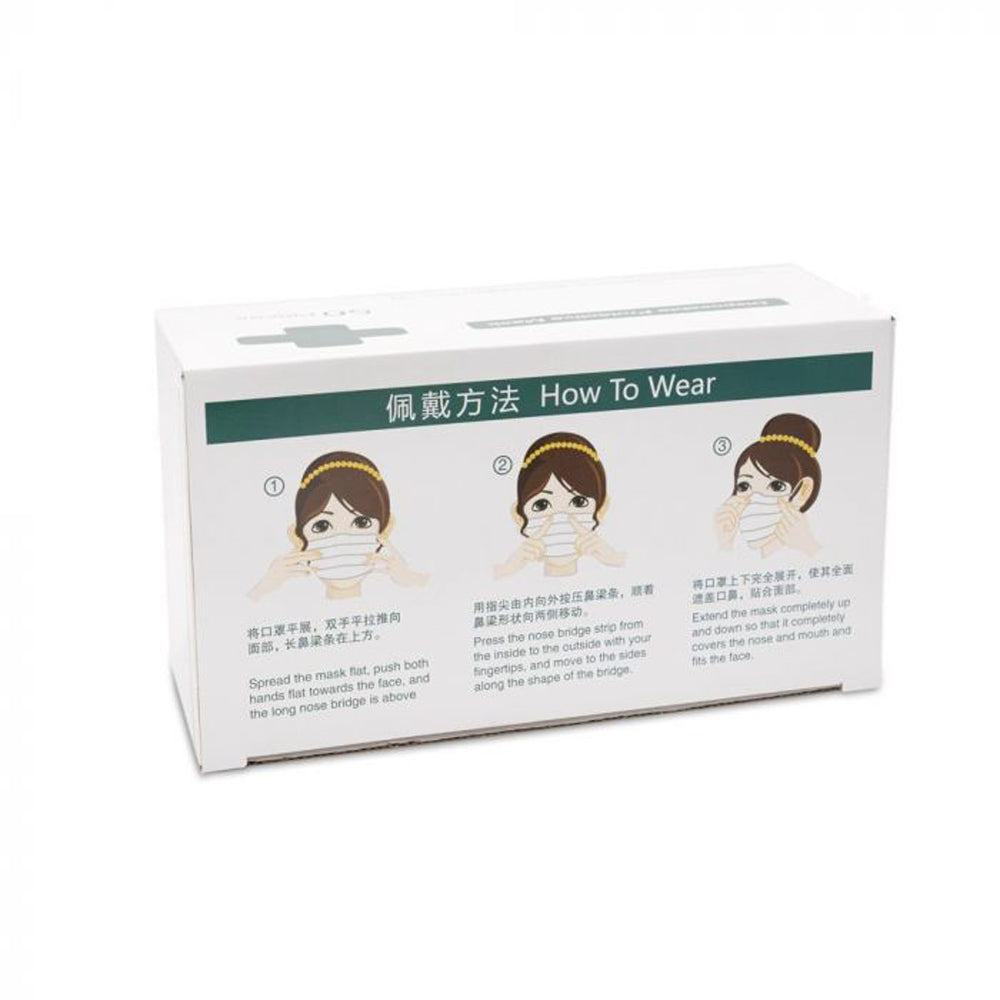 50 Pack Blue Disposable Face Masks - 3 Ply Breathable Protection for Daily Use, Travel & Public Safety | FDA Approved Dust & Pollen Filter