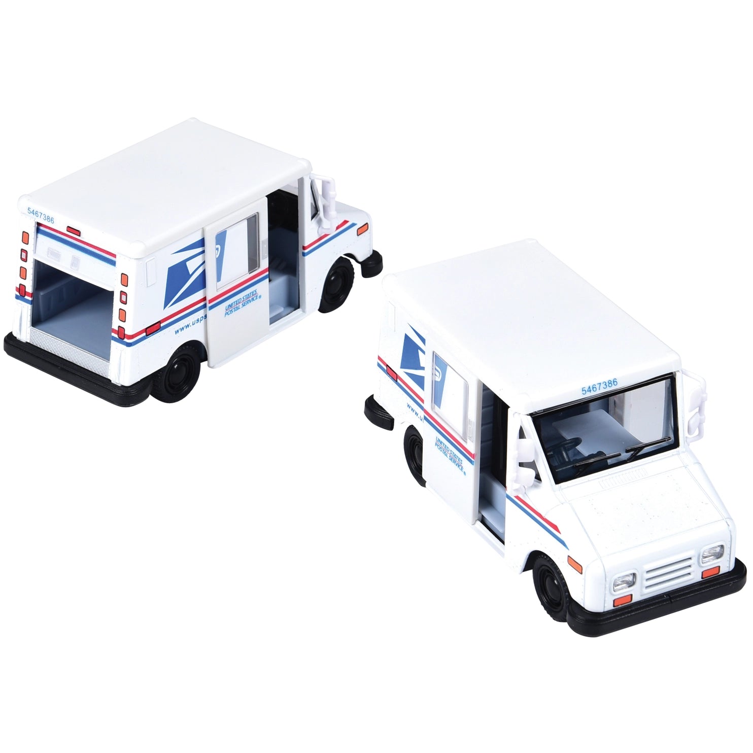 USPS Die Cast Metal Mail Truck Toy - 1:24 Scale Replica for Collectors & Kids - Perfect for Playtime, Gifts & Display