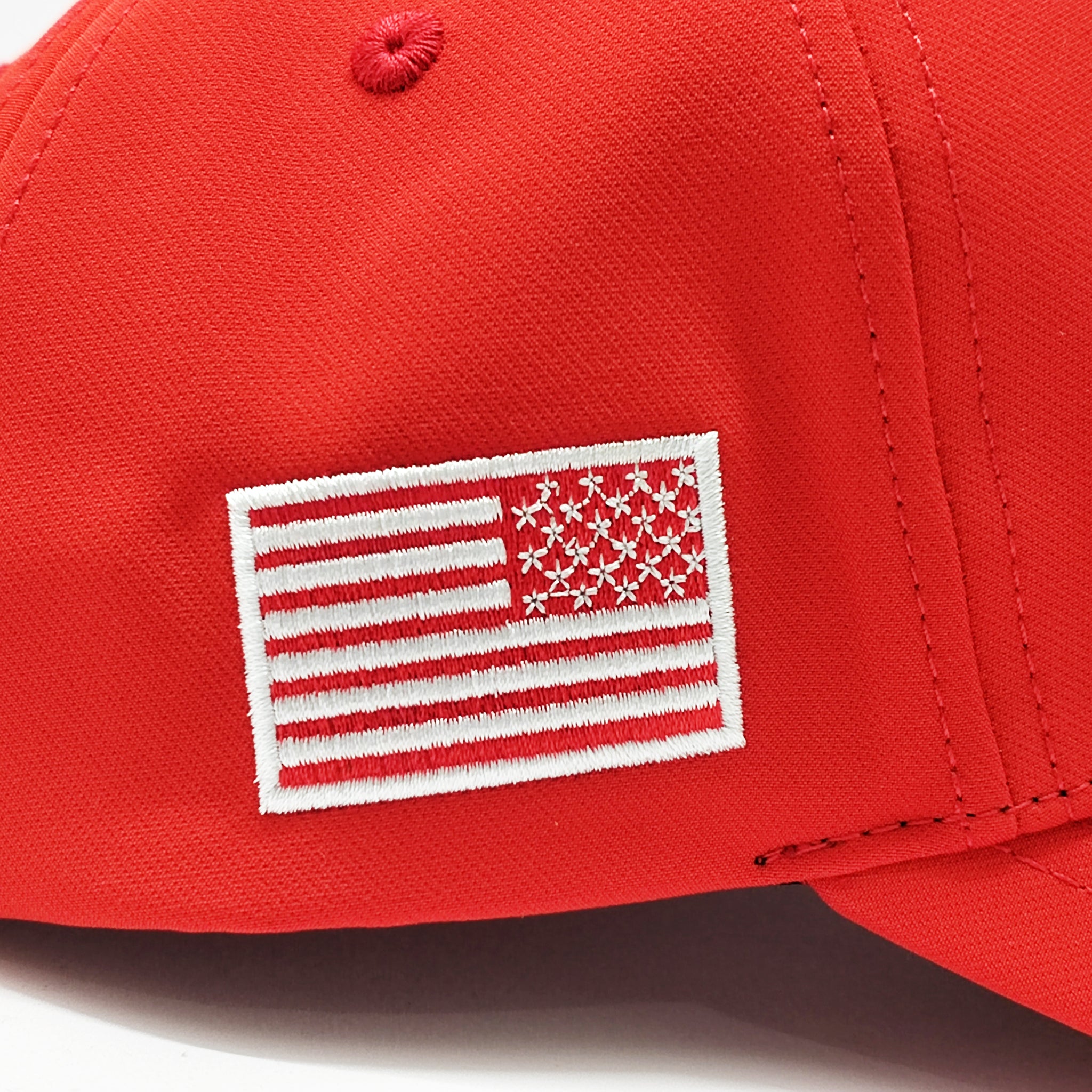 Stylish Red Snapback Hat for Elections - Trendy Political Cap for Campaigns, Rallies & Patriotic Events