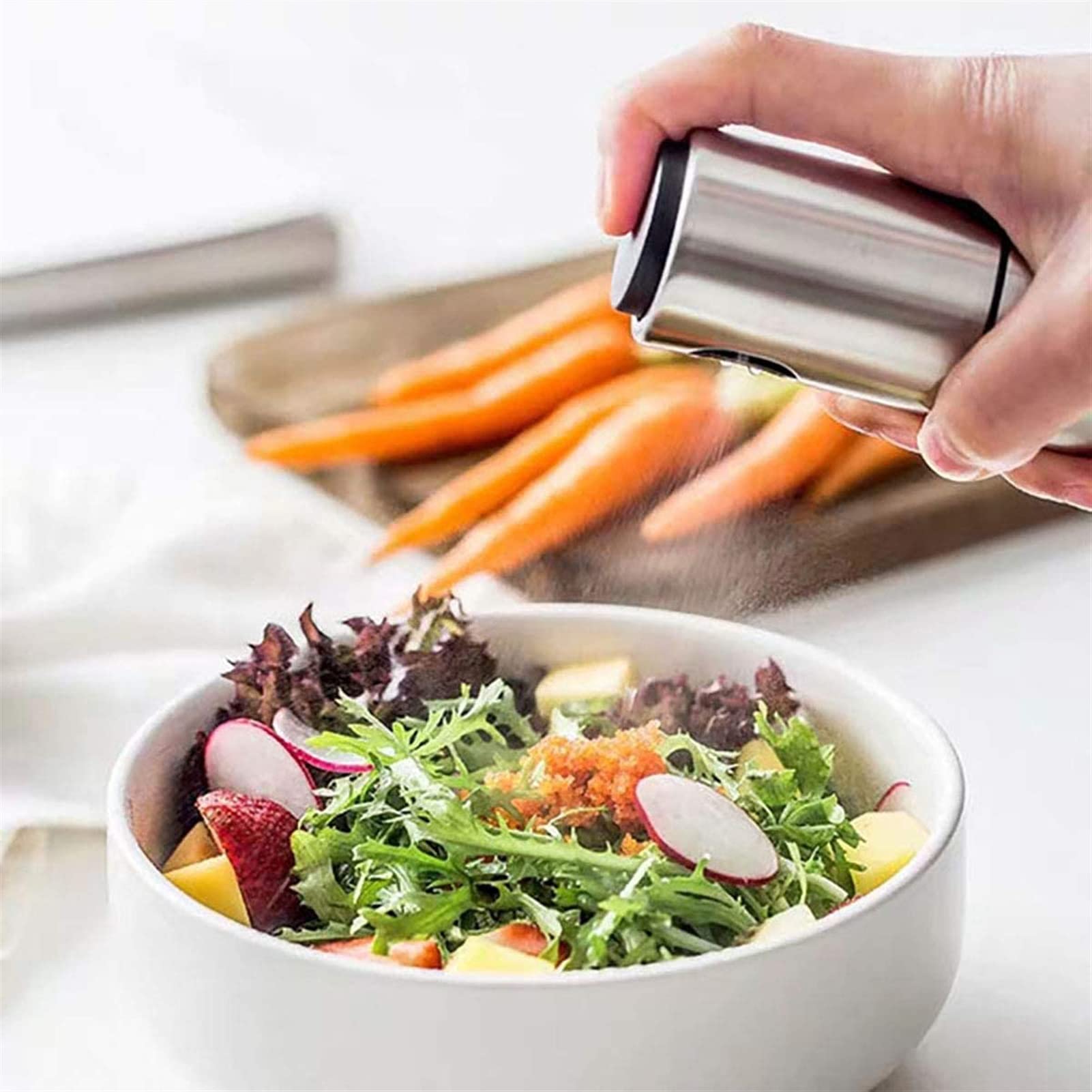 Premium Stainless Steel Olive Oil Sprayer & Vinegar Dispenser - 1 Pack for BBQ, Cooking, Frying, Salad, Baking | Perfect for Kitchen, Restaurants & Healthy Meal Prep