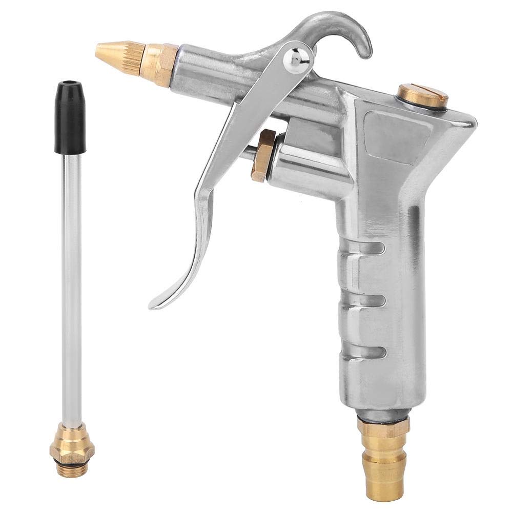 **Pneumatic Air Blow Gun with Long Nozzle - High-Pressure Dust Blower for Computer Case, Engine Cleaning & Workshop Use - Ideal for DIY, Automotive & Electronics Maintenance**