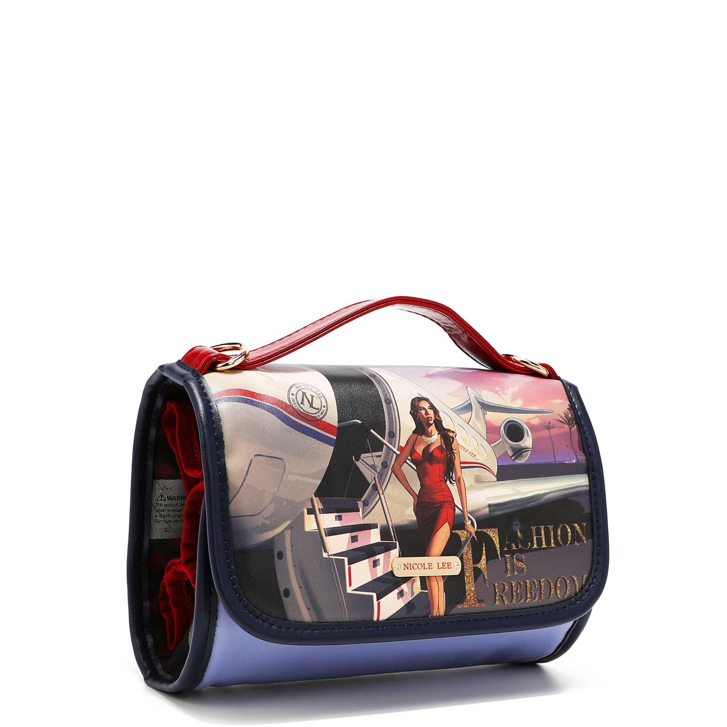 Hanging Cosmetic Travel Bag - Waterproof Makeup Organizer with Multiple Pockets for Toiletries, Perfect for Travel, Gym, and Daily Use
