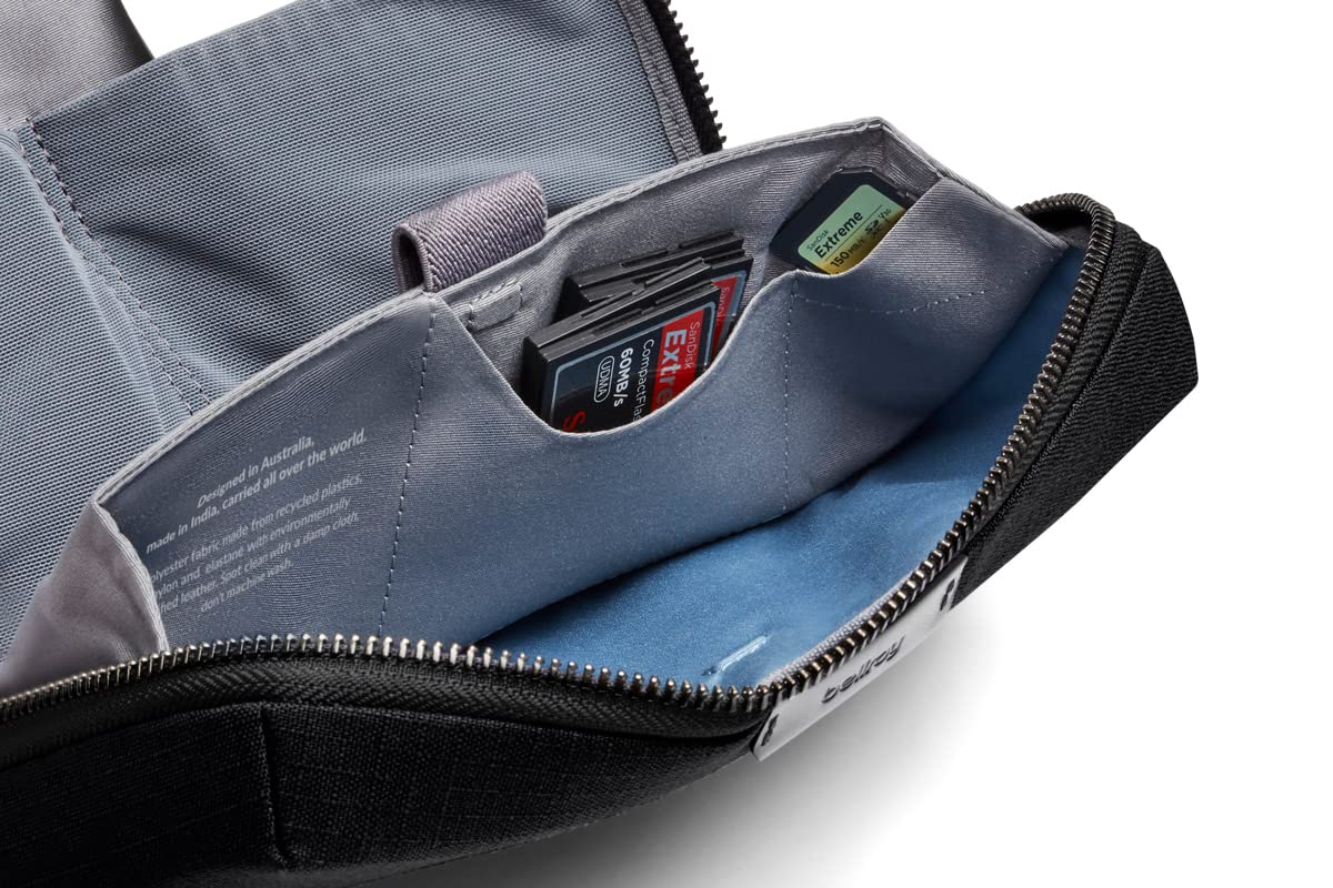Bellroy Tech Kit - Premium Zipper Organizer Case for Chargers, Cables, Headphones & Travel Essentials | Compact Tech Accessories Pouch for Business Travel & Daily Commute