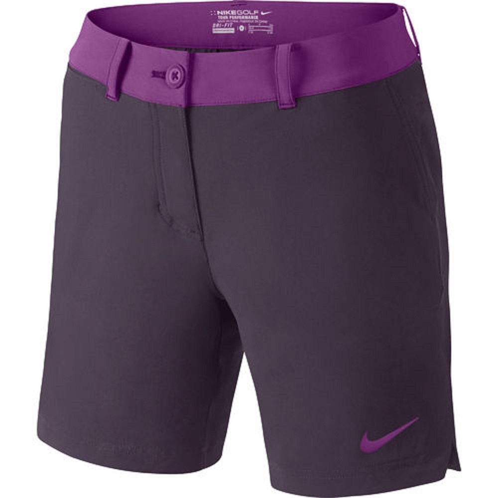 Nike Golf Women's Greens Colorblock Shorts - Breathable Athletic Shorts for Golf & Tennis - Perfect for Summer Sports & Outdoor Activities