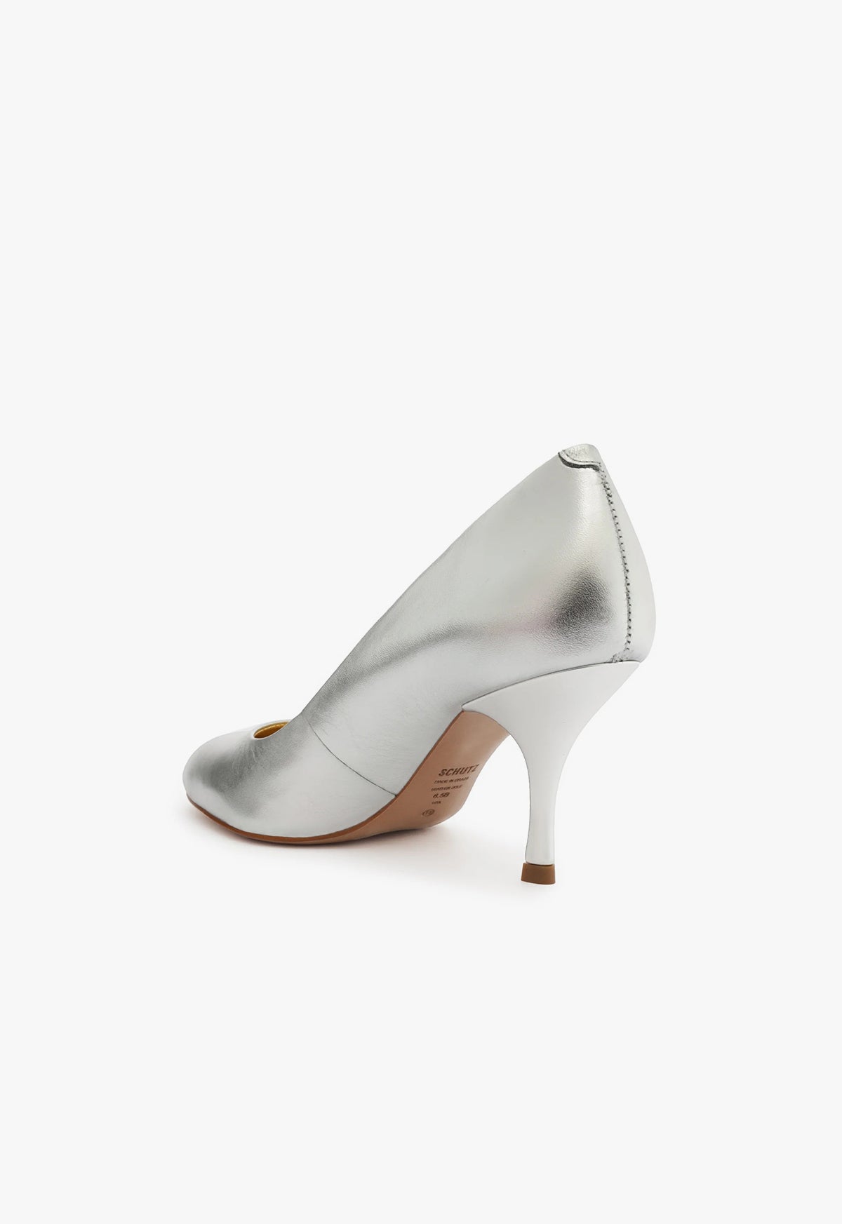 Giordana Women's Genuine Leather High Heel Pumps - Elegant Pointed Toe Dress Shoes for Office, Party & Special Occasions