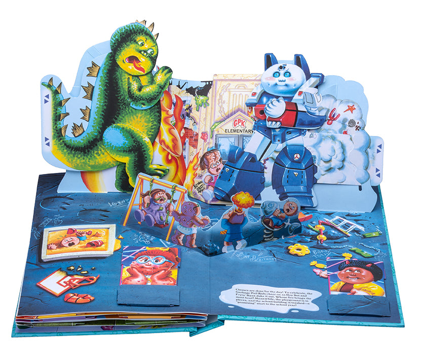 Garbage Pail Kids: The Ultimate Pop Up Yearbook - Collectible Trading Cards for Kids & Adults - Perfect for Gifts, Parties, and Nostalgic Fun