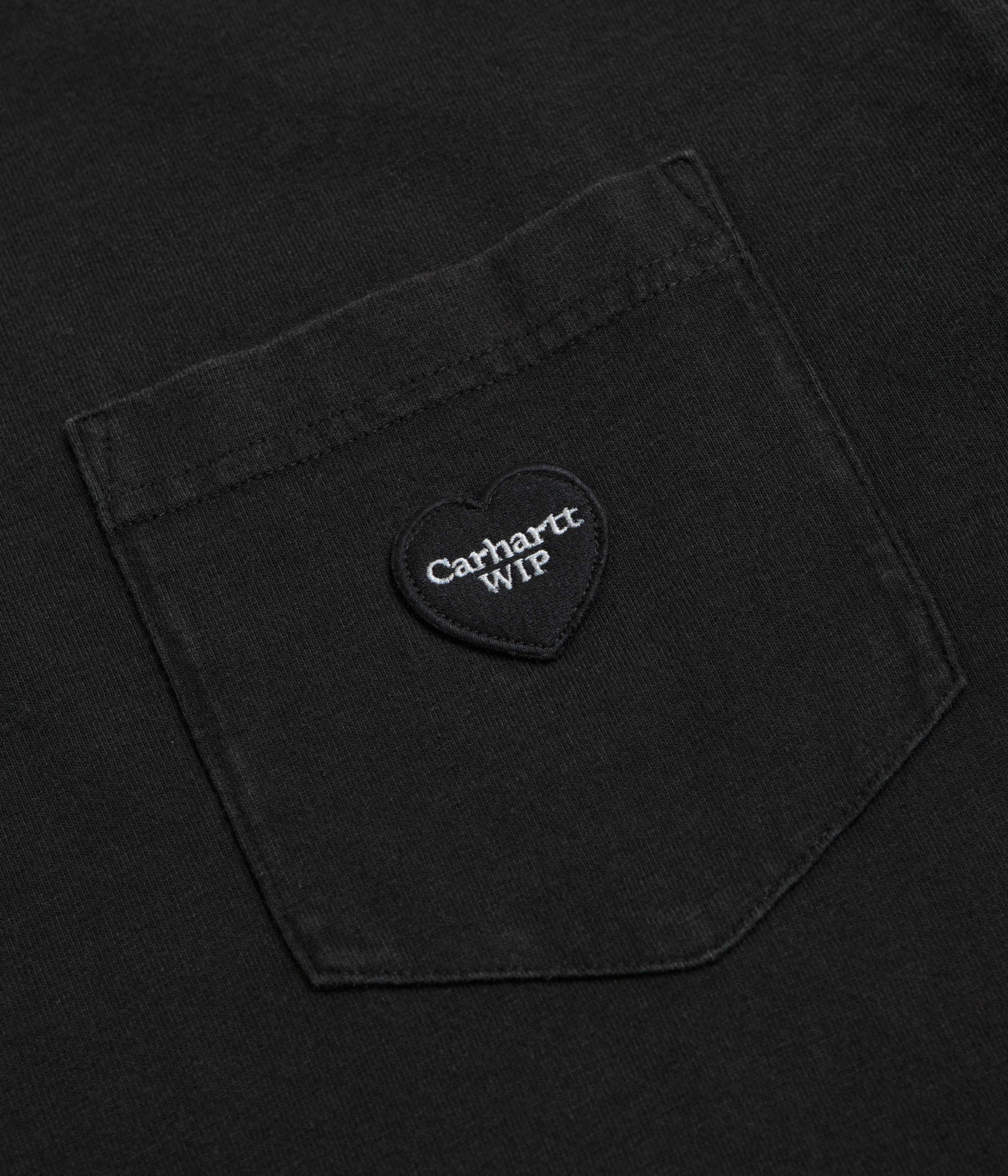 Carhartt Men's Ingo Pocket T-Shirt - Black | Comfortable Short Sleeve Casual Tee for Work & Outdoor Activities
