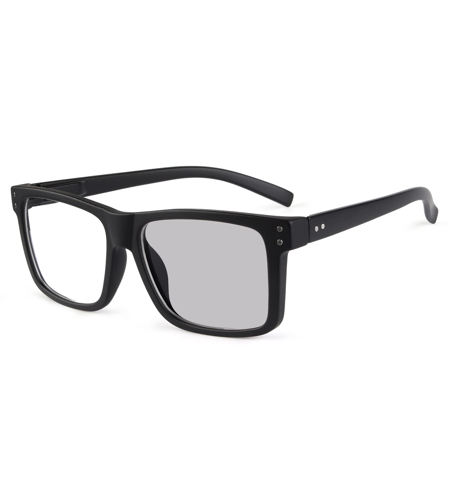 Eyekepper Photochromic Reading Glasses - Lightweight Oversized Frame with Transition Lenses for Men & Women - Perfect for Indoor/Outdoor Reading, Driving, and Computer Use