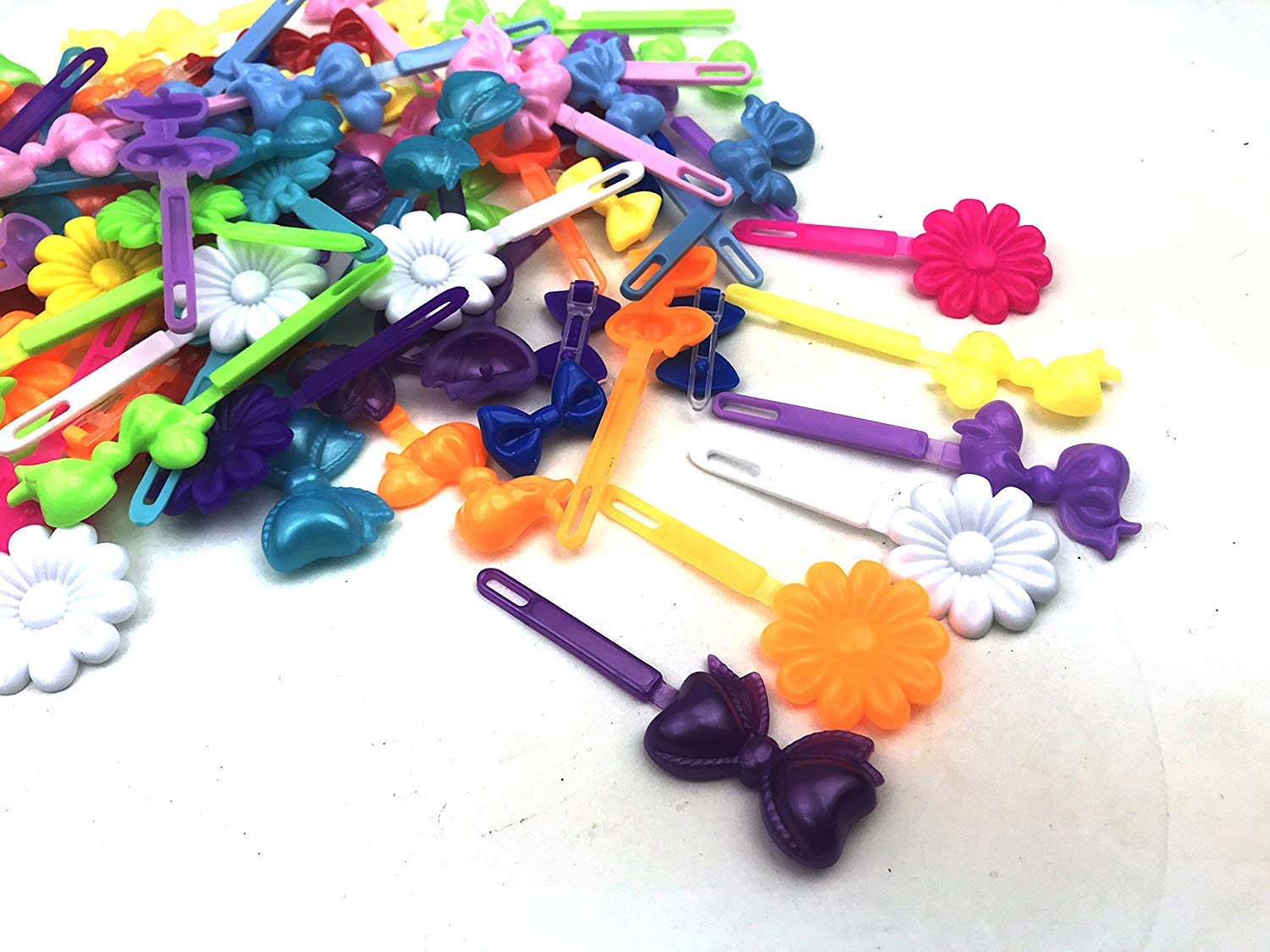 1000pcs Assorted Girls Hair Clips Set - Cute Hair Accessories for Kids, Birthday Party Favors, School Supplies & Daily Hair Styling