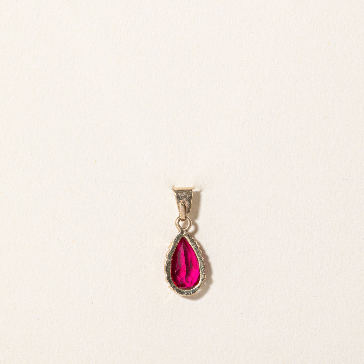 1.60ct Synthetic Ruby Pendant Necklace for Women - AAA Quality Lab-Created Ruby Jewelry Gift for Birthday, Anniversary & Valentine's Day | Elegant Evening Wear & Special Occasion Accessory