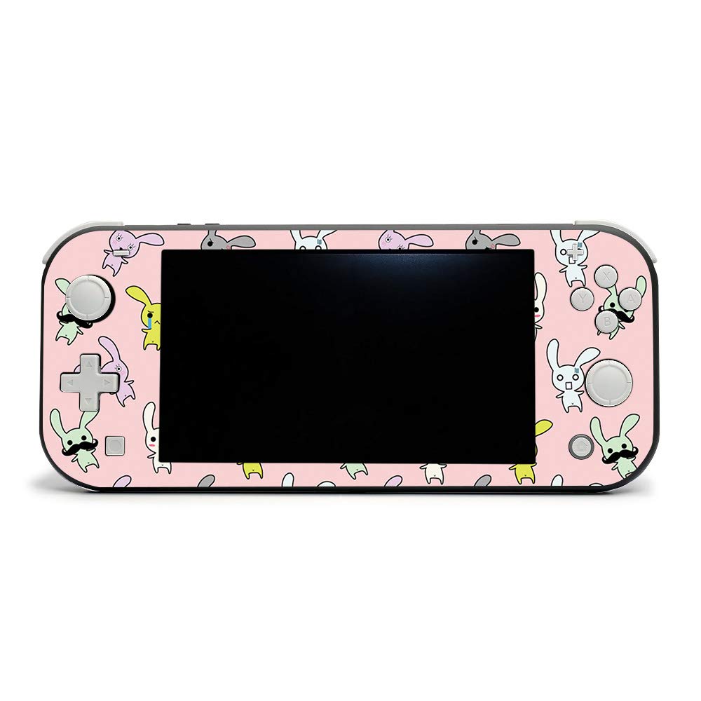 MightySkins Protective Vinyl Decal Wrap Cover for Nintendo Switch Lite - Bunny Bunches Design | Durable, Customizable Skin | Easy to Apply & Remove | Made in USA | Perfect for Gaming, Travel & Personalization