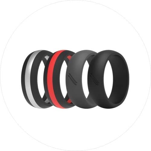 Dark Grey, Black Middle Silver, Black Middle Red, Black