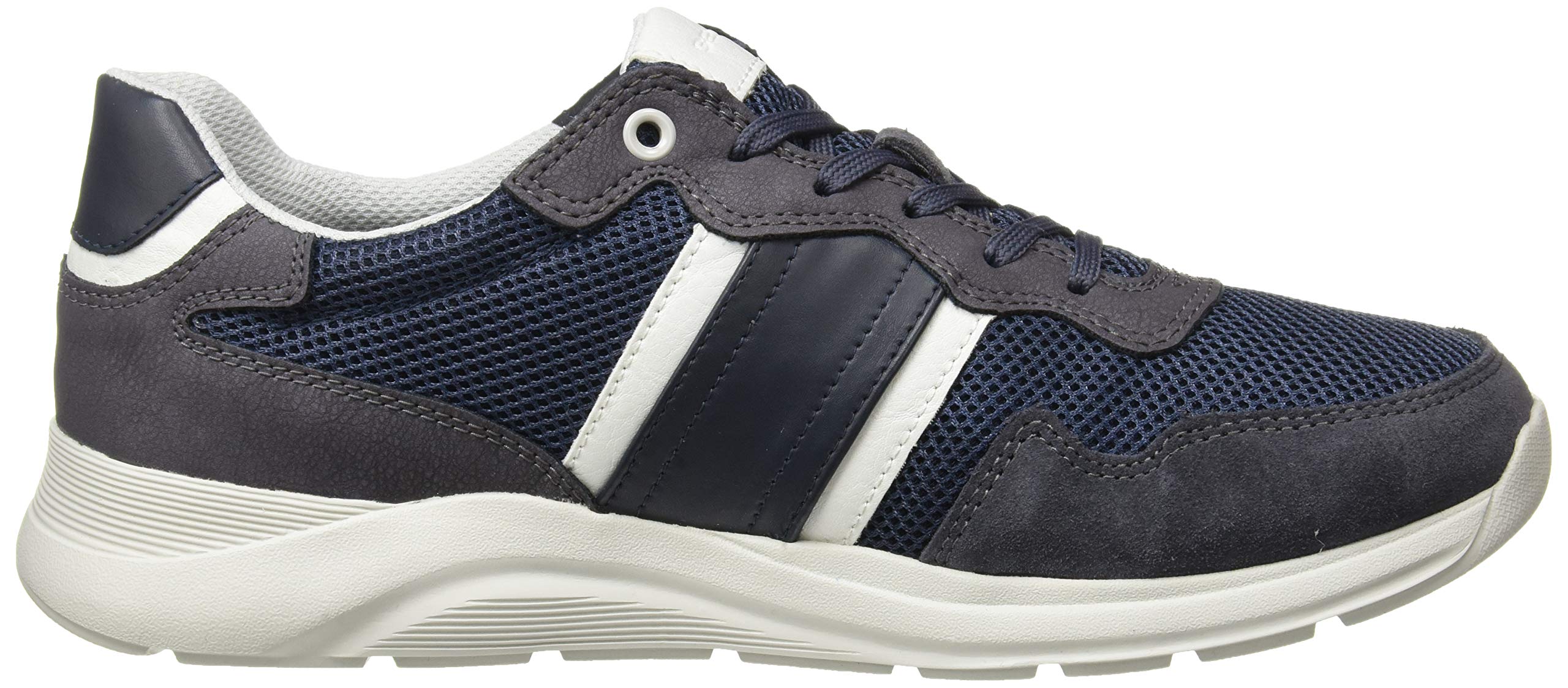 Geox U Damiano B Men's Sneakers - Breathable Comfort Shoes for Walking, Running & Casual Wear