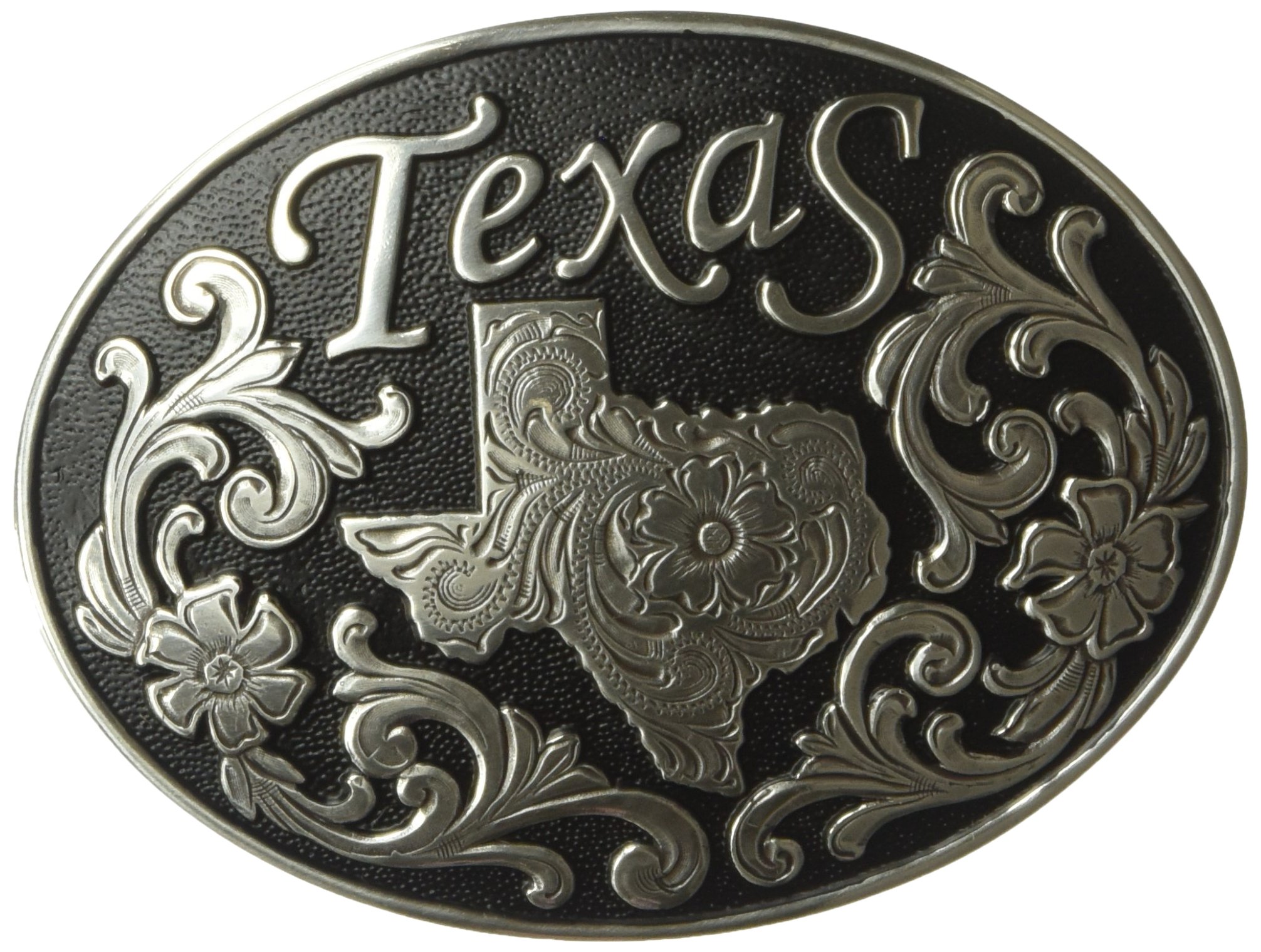 Nocona Men's Texas Black Leather Belt with Back Buckle - Western Style for Cowboy Boots & Jeans | Perfect for Rodeo, Ranch Work & Casual Wear