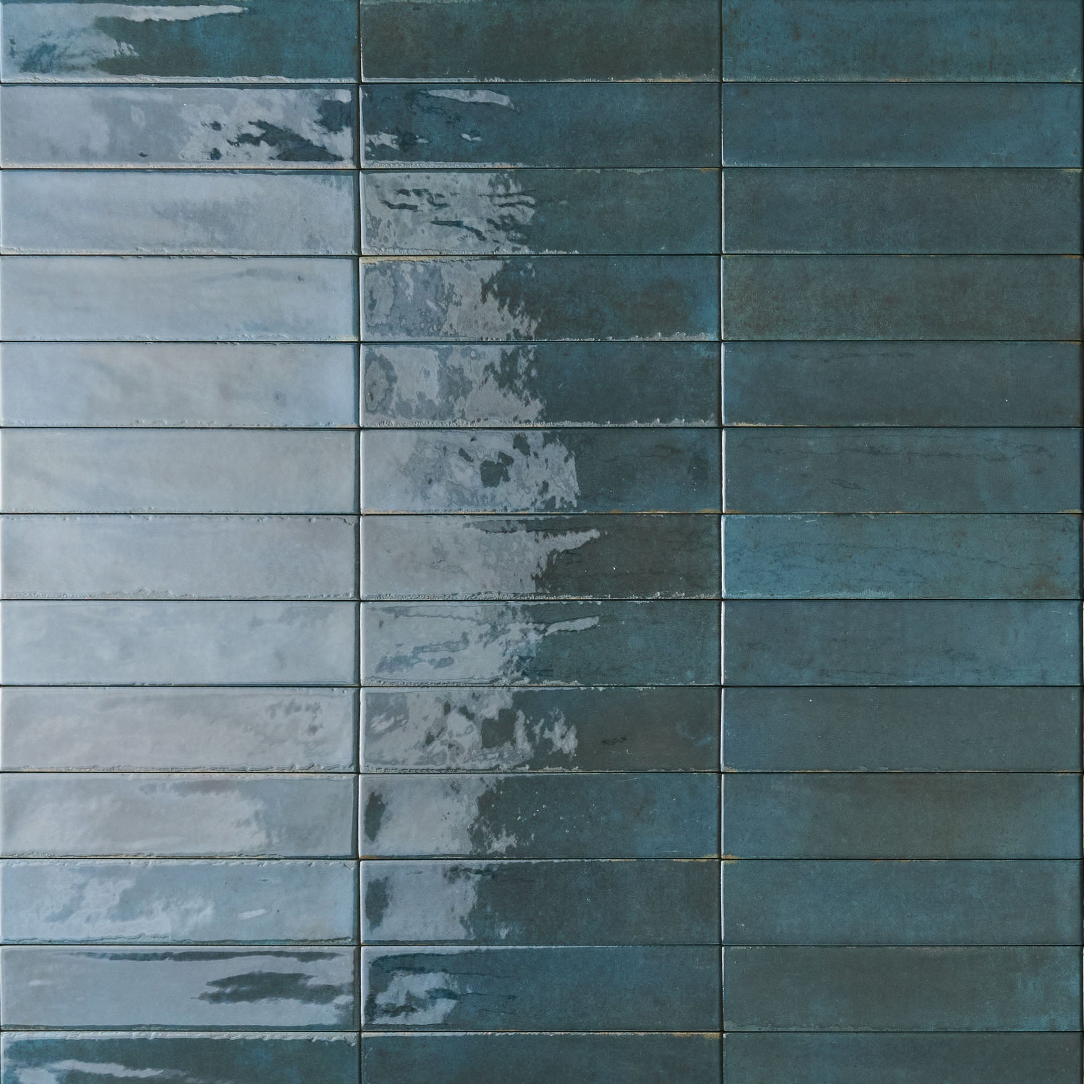 Chelsea Soho Zellige Porcelain Tile - Handmade Moroccan Style Glazed Ceramic Tiles for Kitchen Backsplash, Bathroom, and Flooring - Orange County Collection