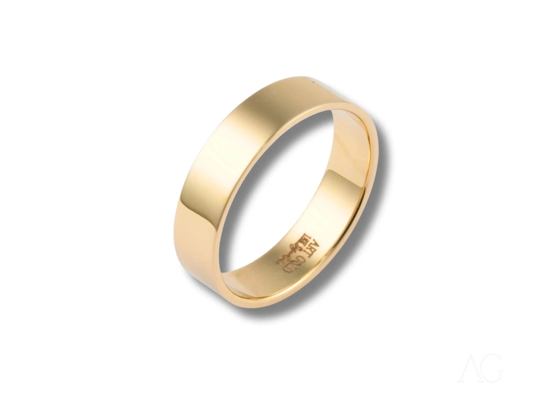 Essence Linea 5mm Minimalist Ring - Dainty Gold/Silver Stackable Band for Women | Perfect for Everyday Wear, Layering & Special Occasions