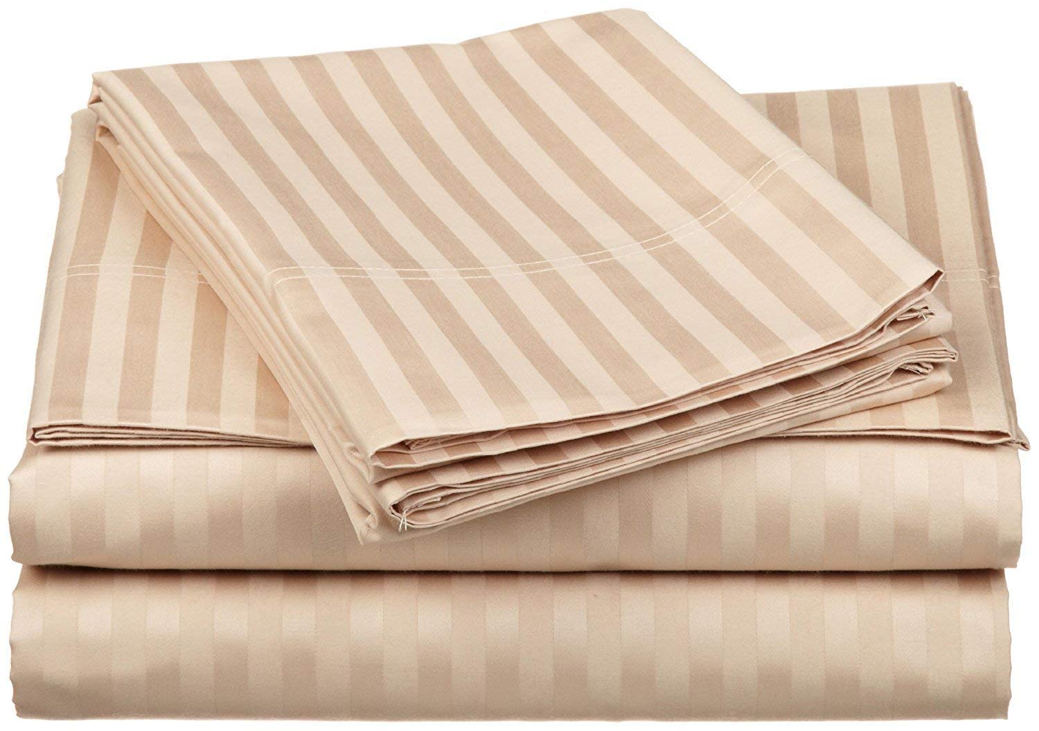 Luxury 1500-TC Egyptian Cotton Queen Sheets for Deep Pockets (7-9