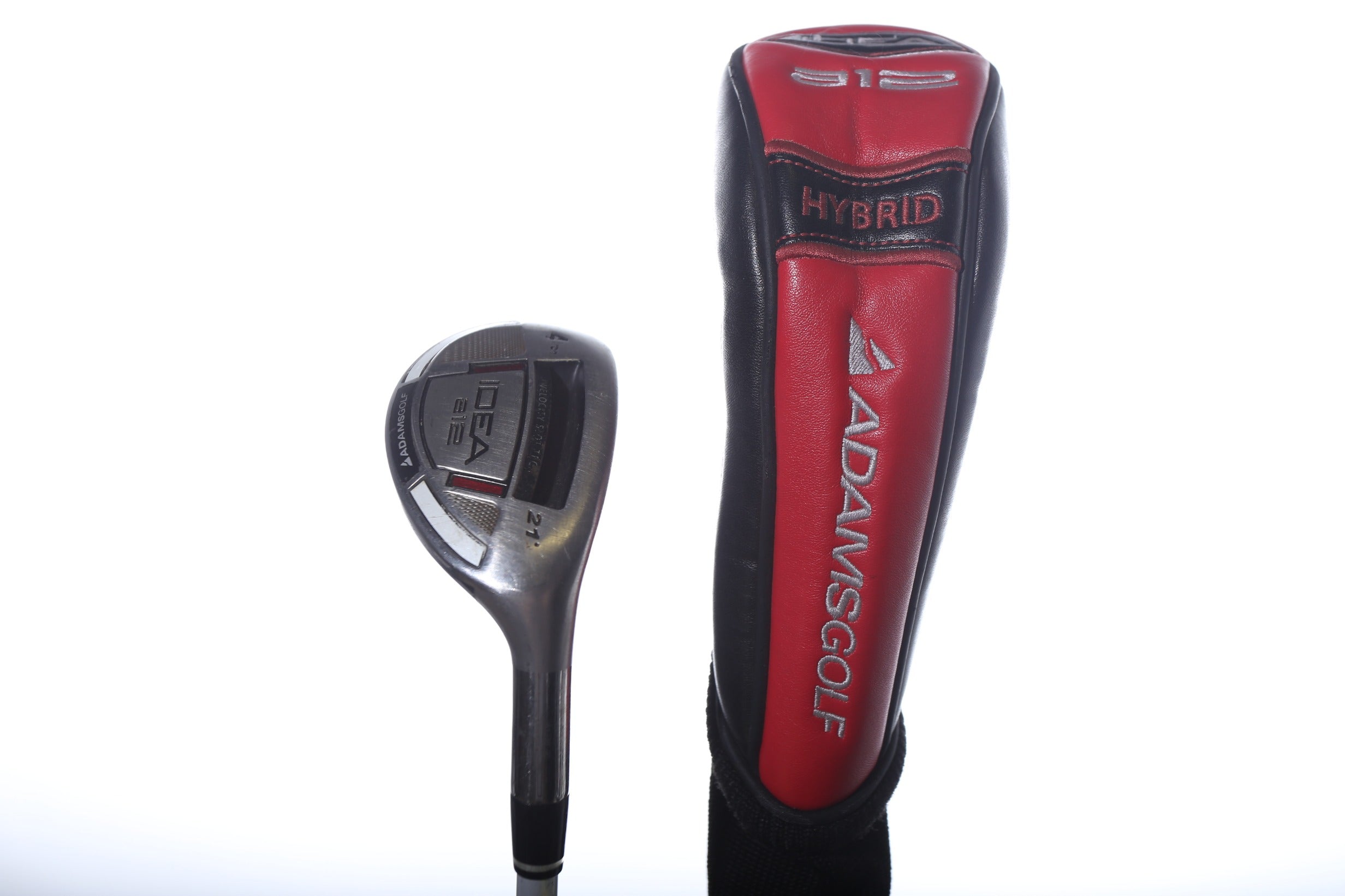 Adams Idea a12 4H Hybrid Golf Club - Right Handed, 21 Degrees, Regular Flex - Perfect for Mid-Handicap Golfers on the Fairway or Rough
