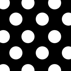 Black with White Dots